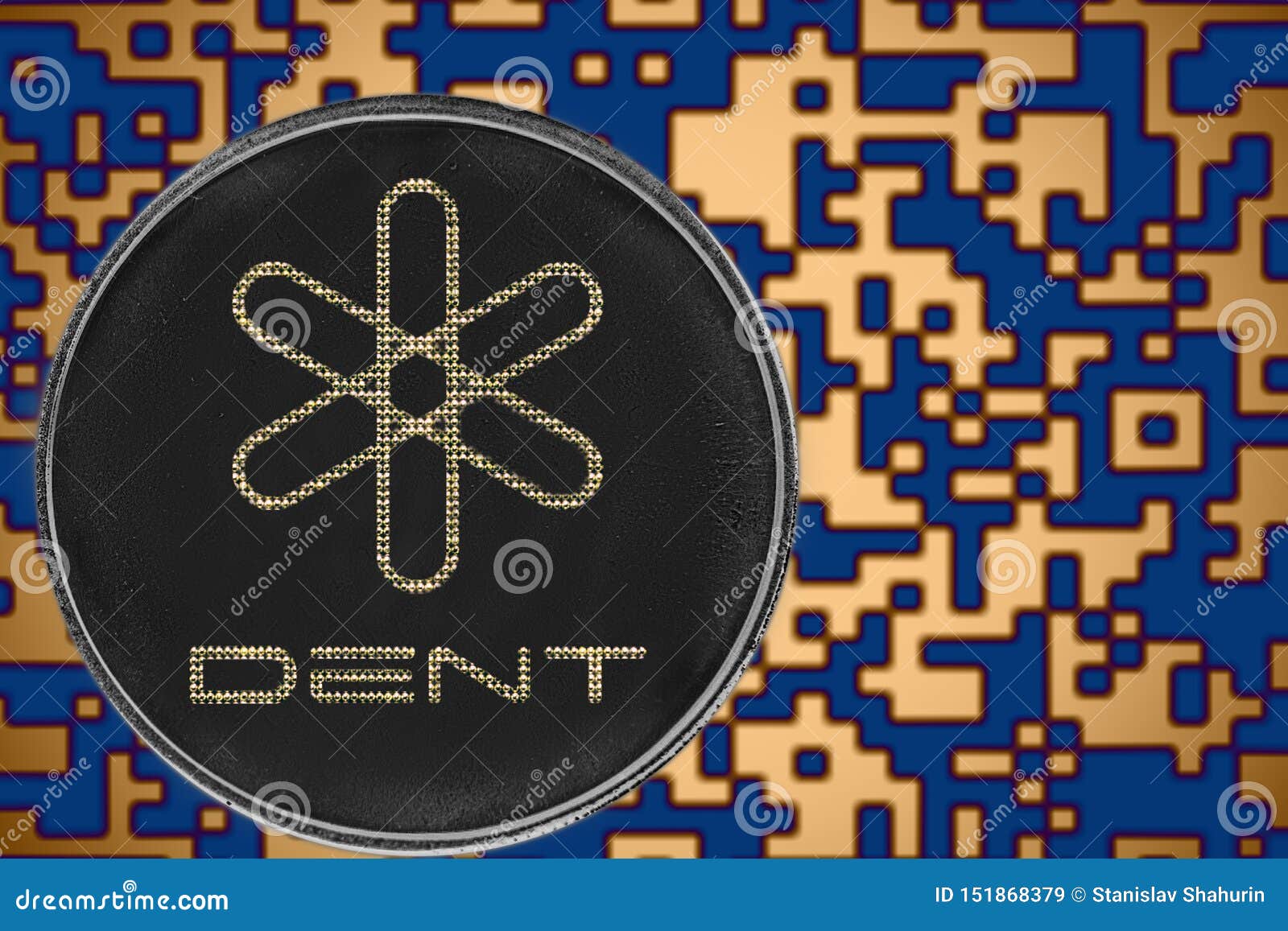 Token Dent Coin Cryptocurrency Stock Photos - Free & Royalty-Free Stock  Photos from Dreamstime