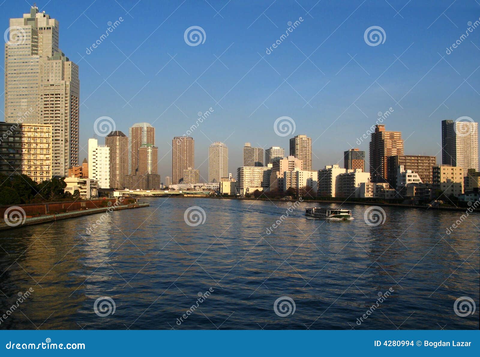 Tokyo Bay Skyline Stock Photo Image Of Skyscrapers Skyline