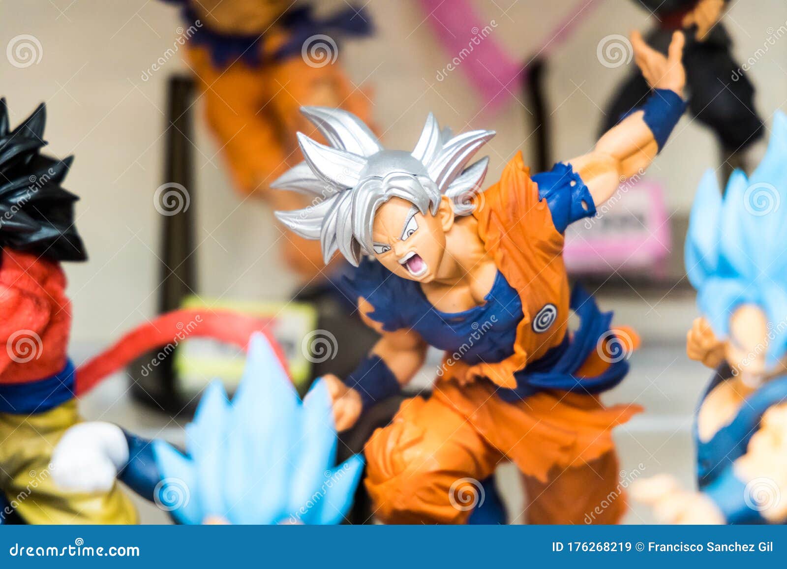 Cosplayers Wearing the Wig of Son Goku from the Manga Dragon Ball.  Editorial Image - Image of anime, handmade: 208844865