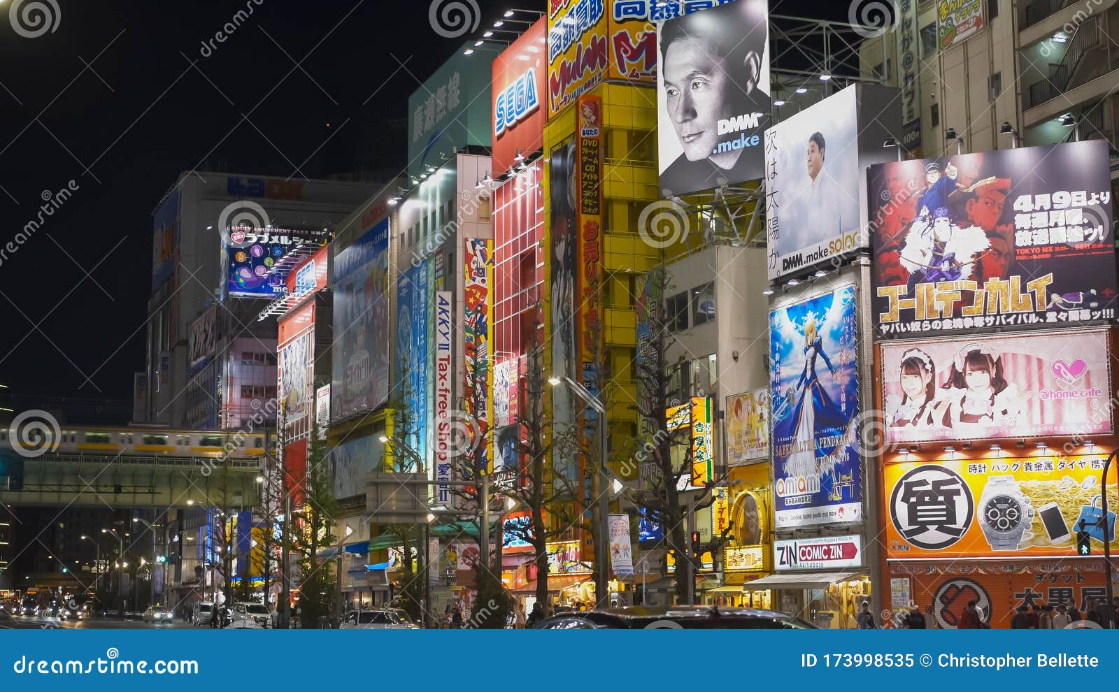 Tokyo Japan  January 8 2016 Street view of Akihabara district in Tokyo  Japan Akihabara district is a shopping area for video games anime mang  Stock Photo  Alamy