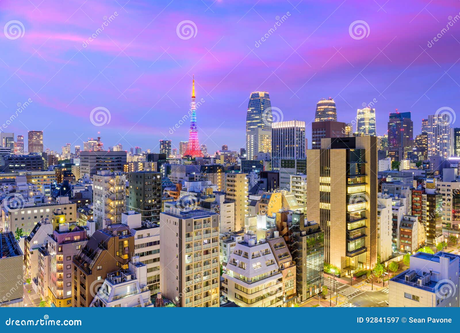 Tokyo, Japan Cityscape stock image. Image