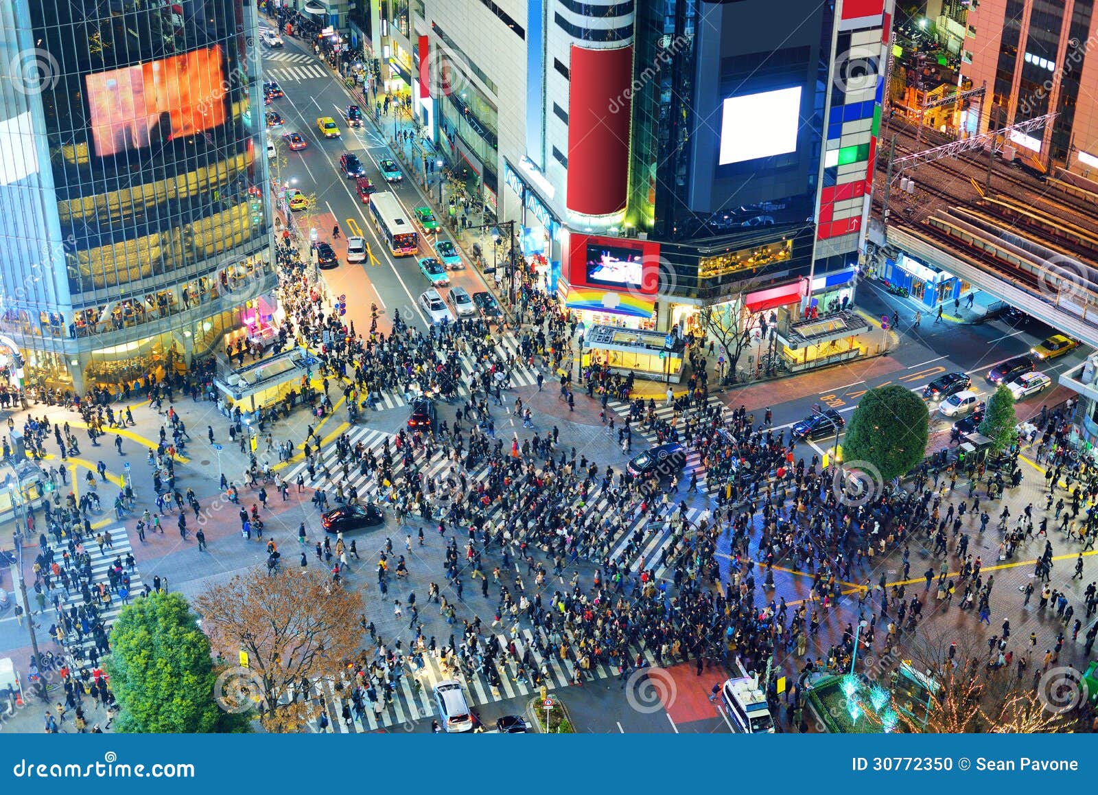 tokyo, japan intersection