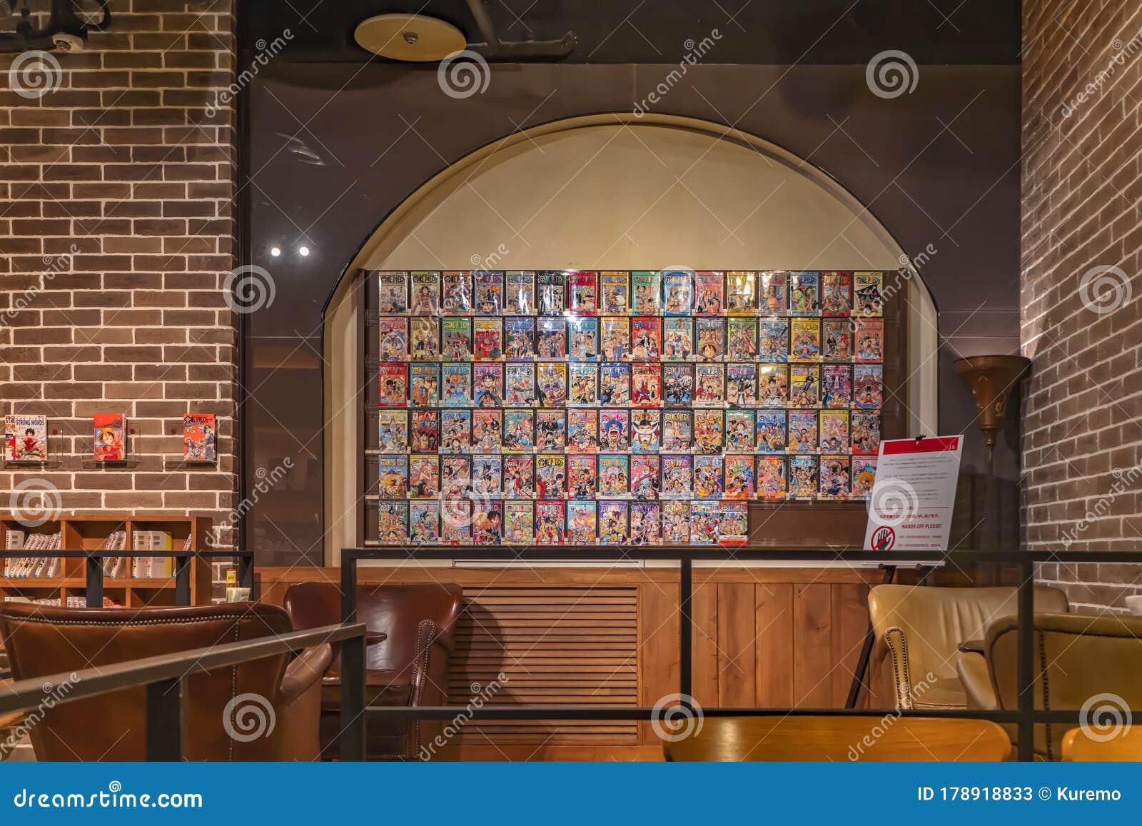 Manga Of Eiichiro Oda In The Cafe Mugiwara Of Tokyo Tower Editorial Stock Photo Image Of Nami Brick 171