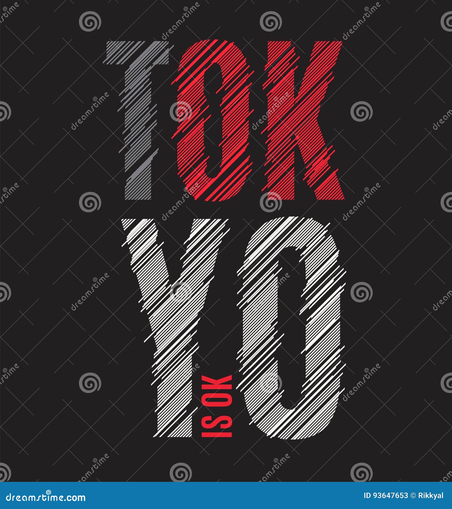 Premium Vector  Modern futuristic y2k streetwear typography tokyo slogan  print for man-woman graphic t-shirt vector