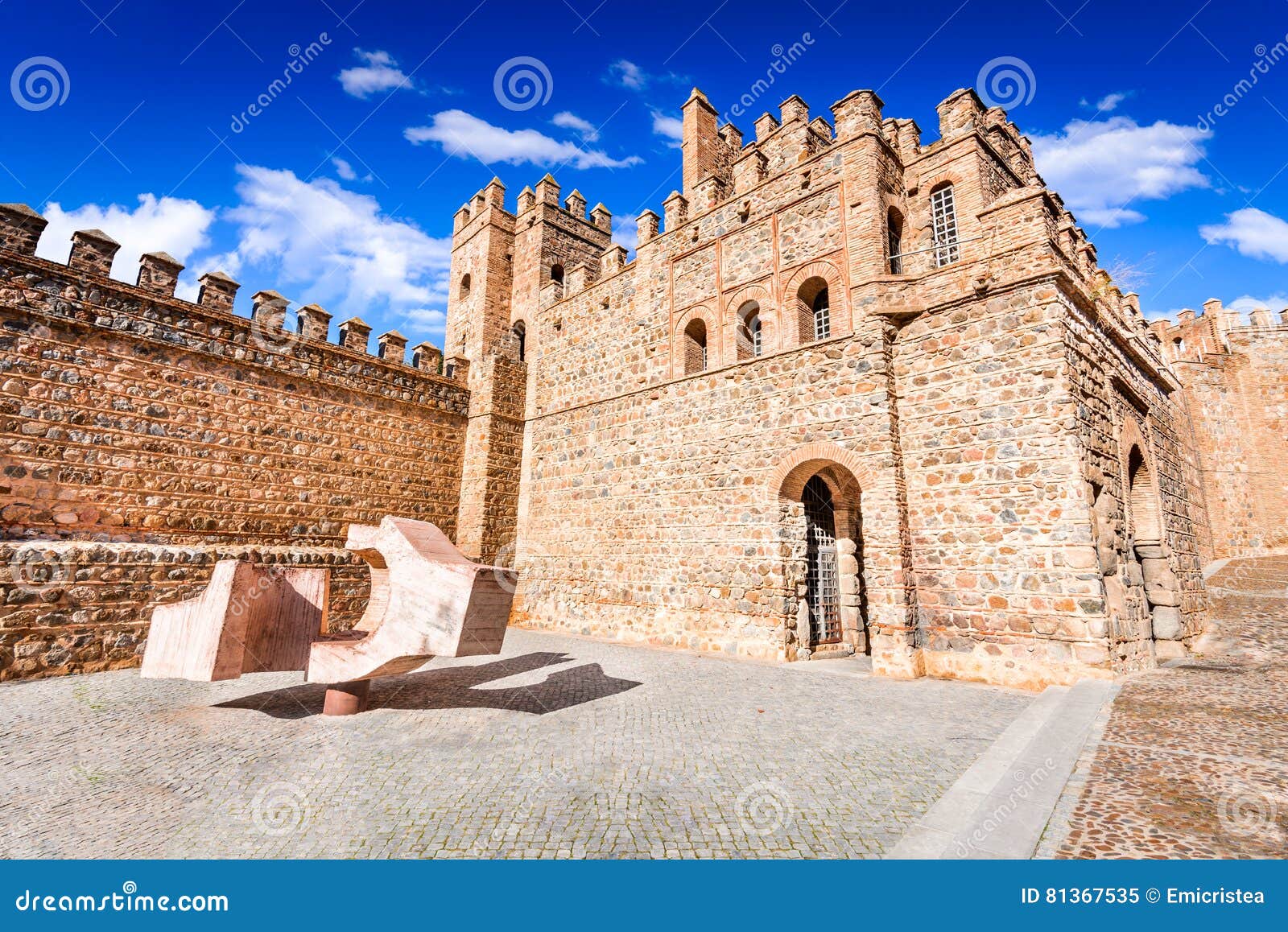 toledo, castilla-la mancha, spain - puerta de bisagra