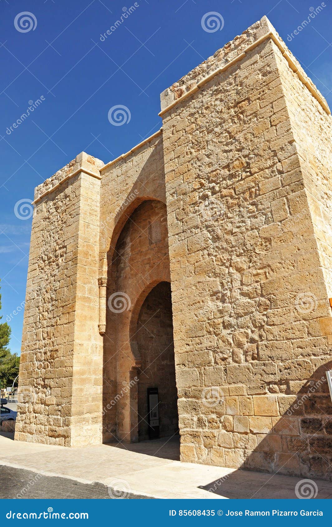 the toledo gateway, ciudad real, spain