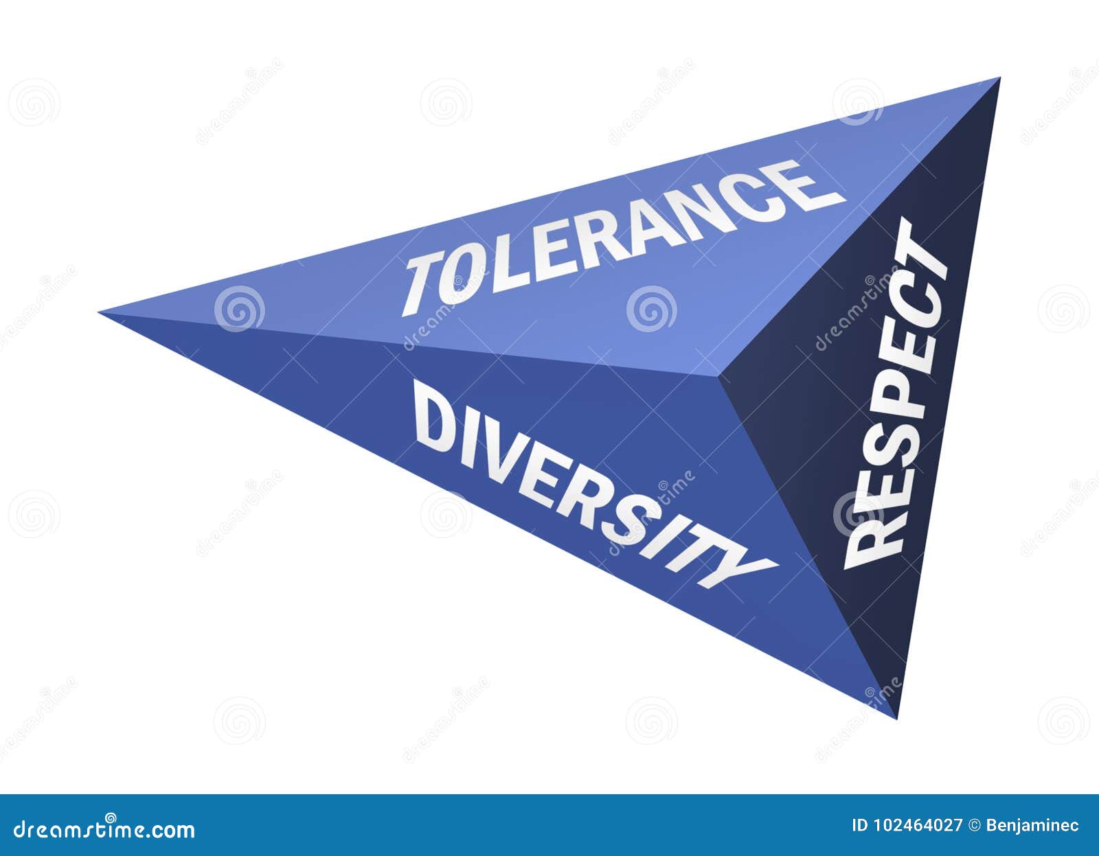 Tolerance and respect stock illustration. Illustration of equality -  102464027