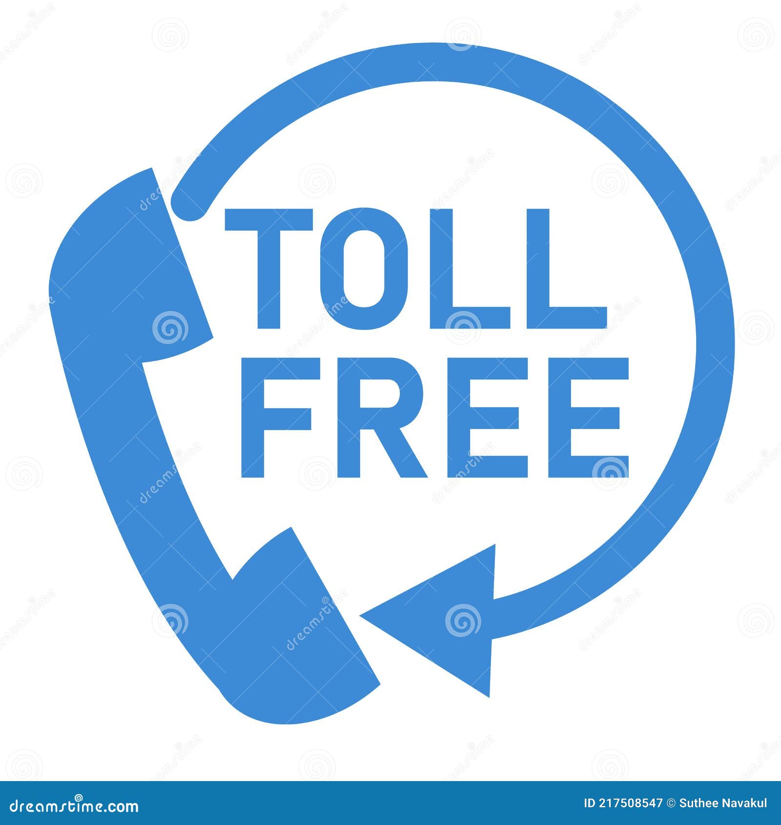 toll free icon on white background. attendance number sign. help . flat style