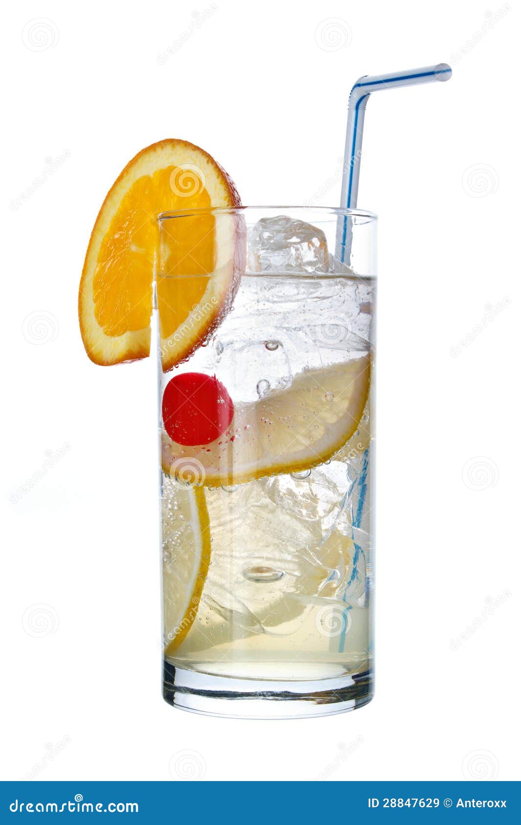 Tom Collins stock image. Image of fresh, isolated, drink 28847629