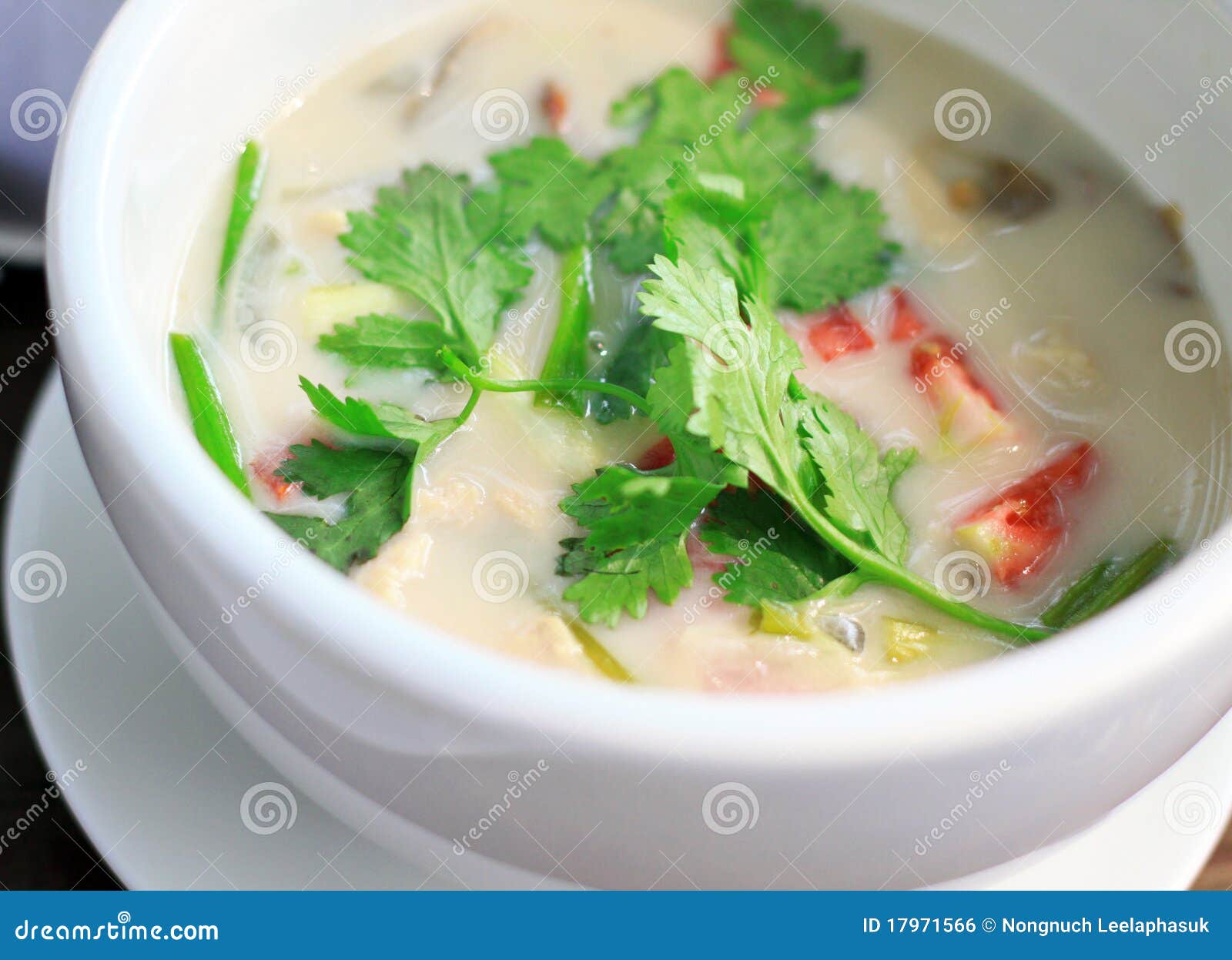 tom kha kai, thai soup