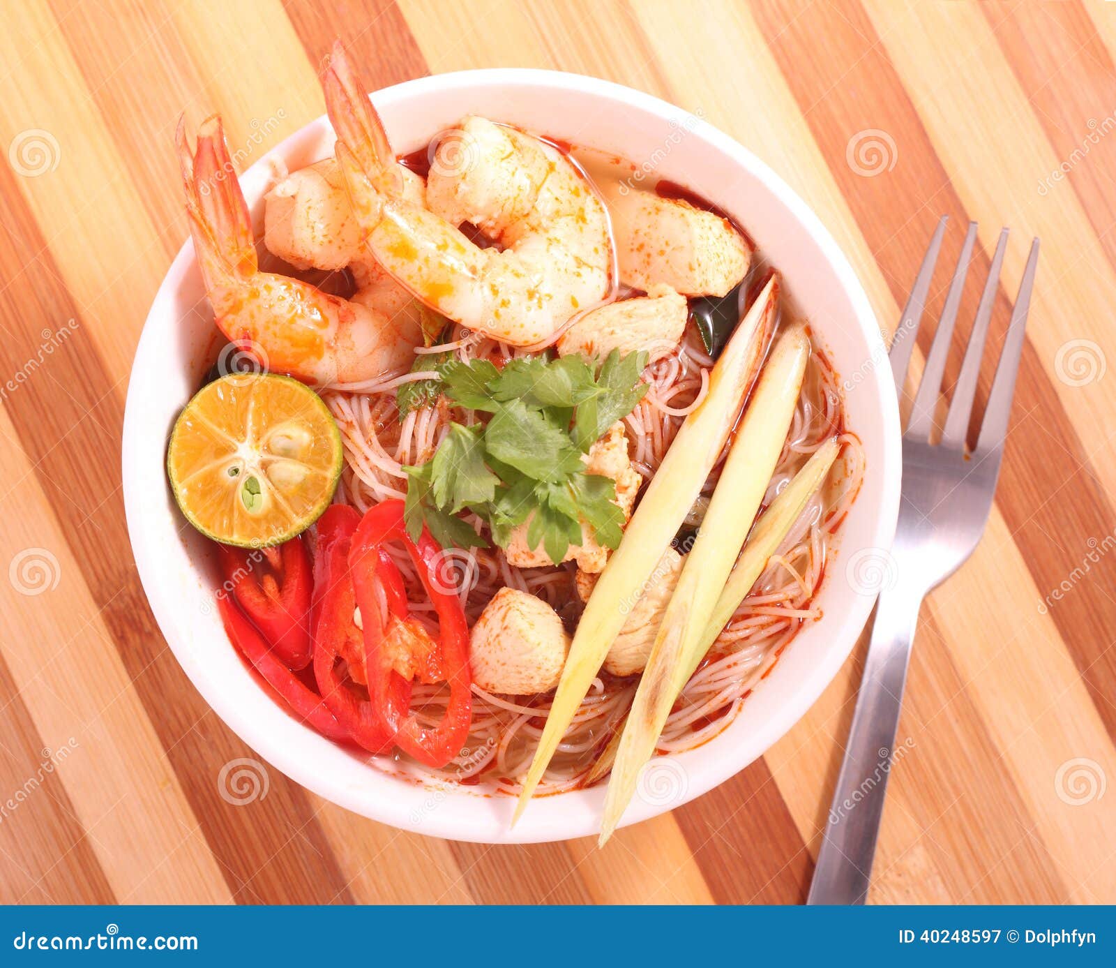 Tom Yam  Mee  Hoon stock image Image of spicy lime spice 40248597