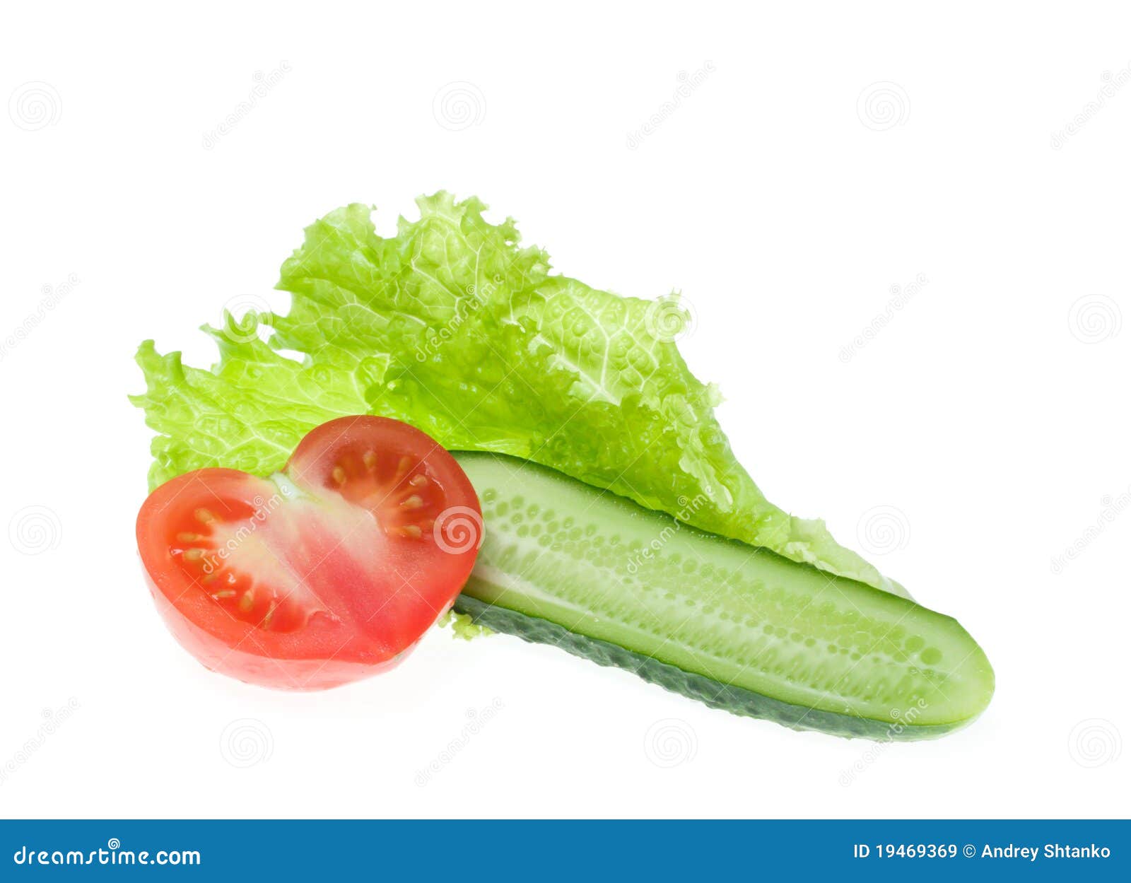 Tomato, cucumber, lettuce stock image. Image of lettuce 19469369