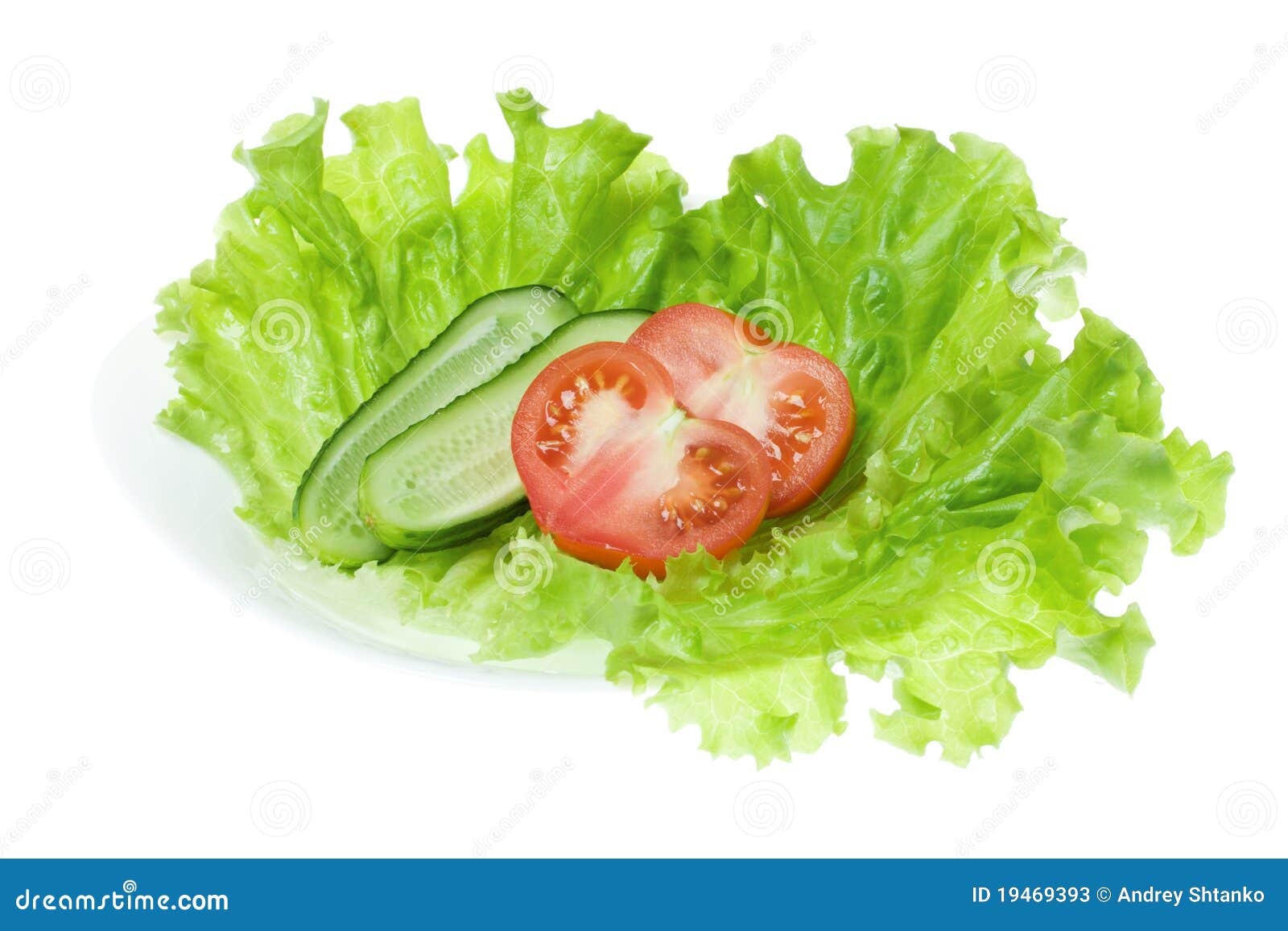 Tomato, Cucumber and Lettuce Stock Image Image of fresh, harvest