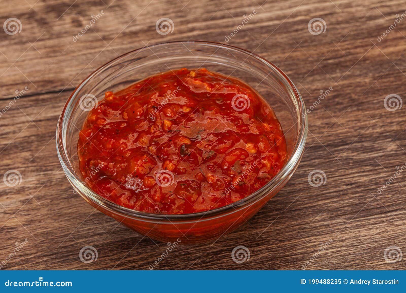 Tomato Spicy Sauce in the Bowl Stock Image Image of sauce, background