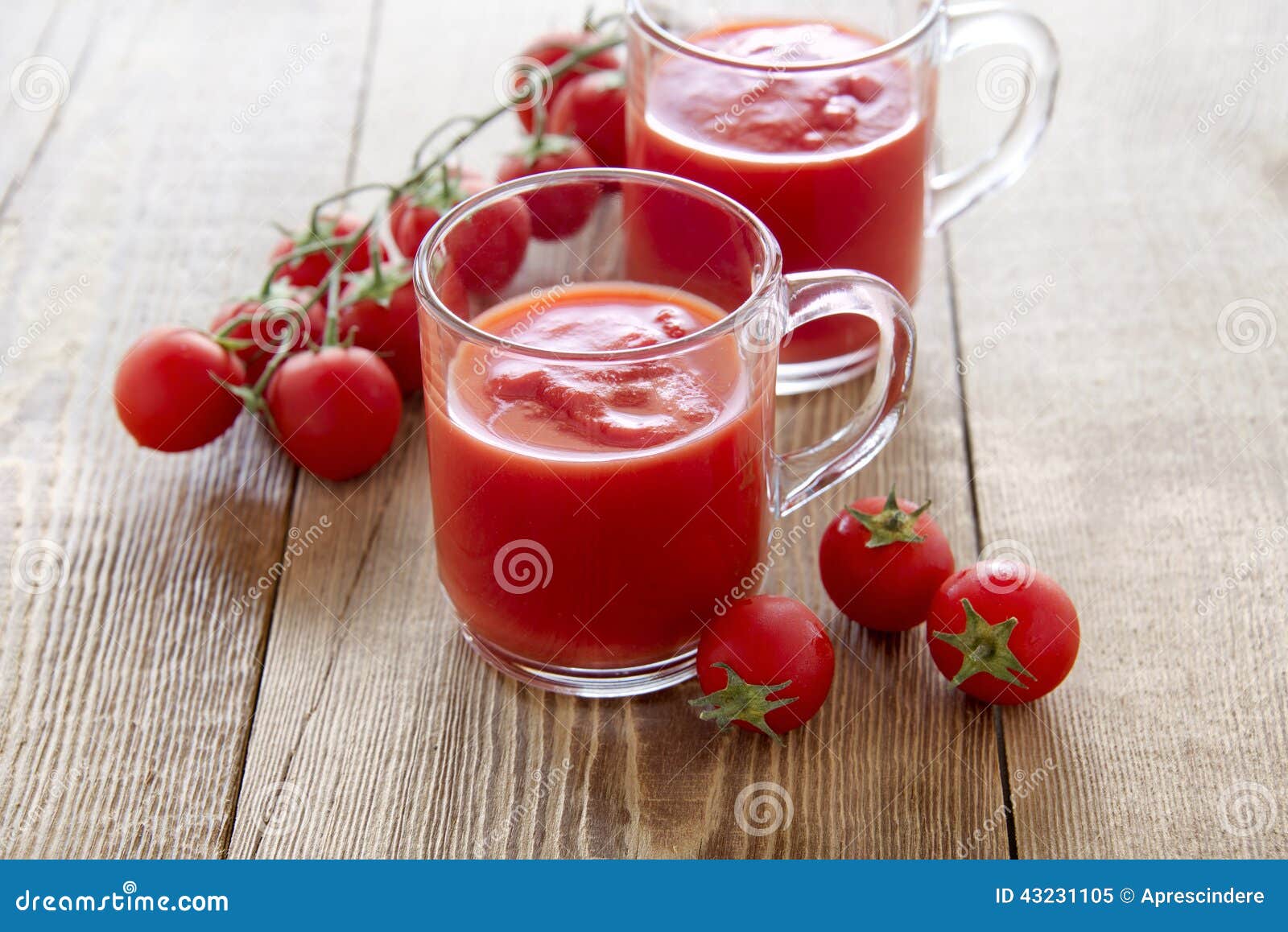 Tomato juice glasses stock image. Image of gardening 43231105