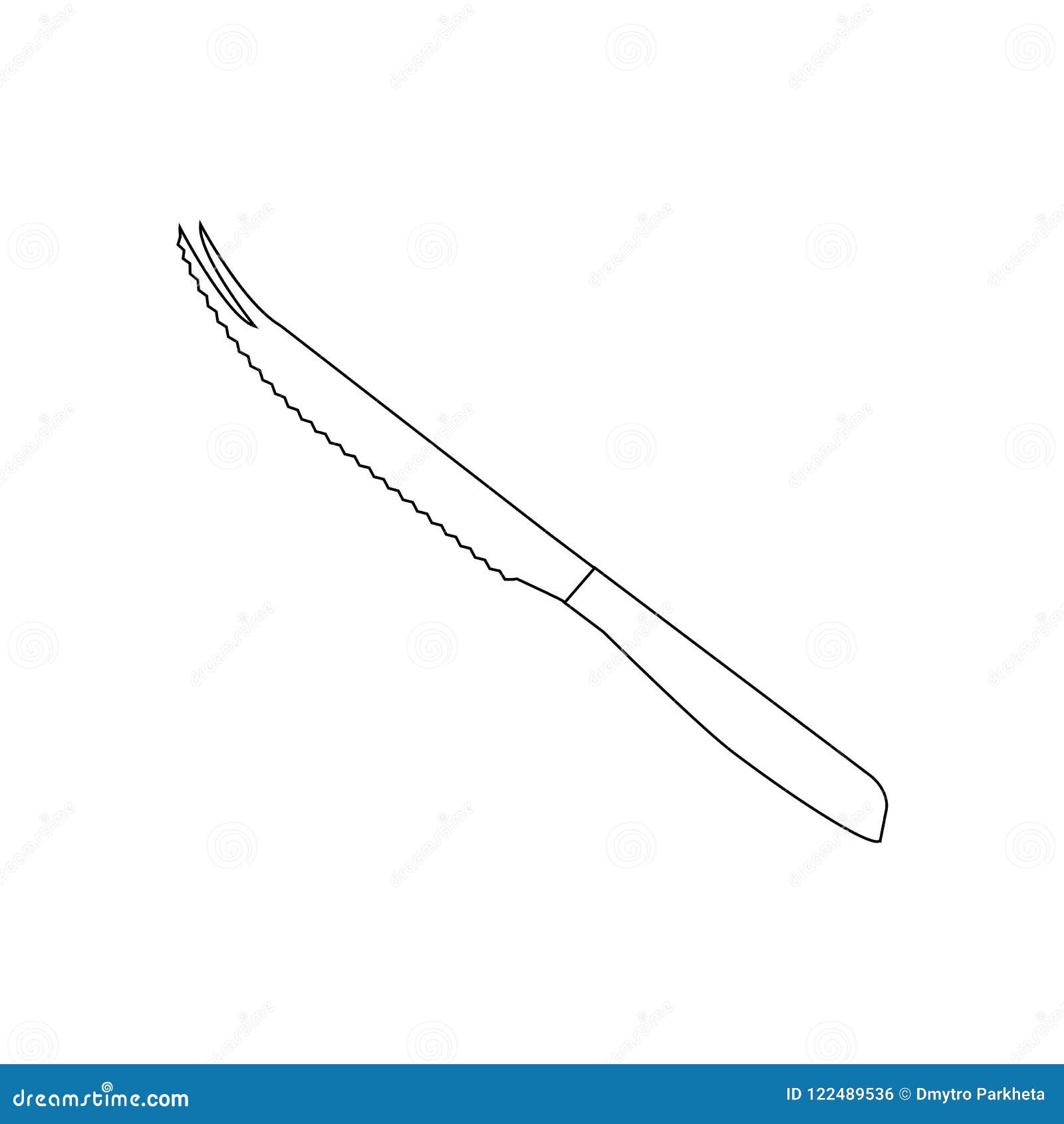 Cut Tomato With A Knife Vector Illustration 96852002