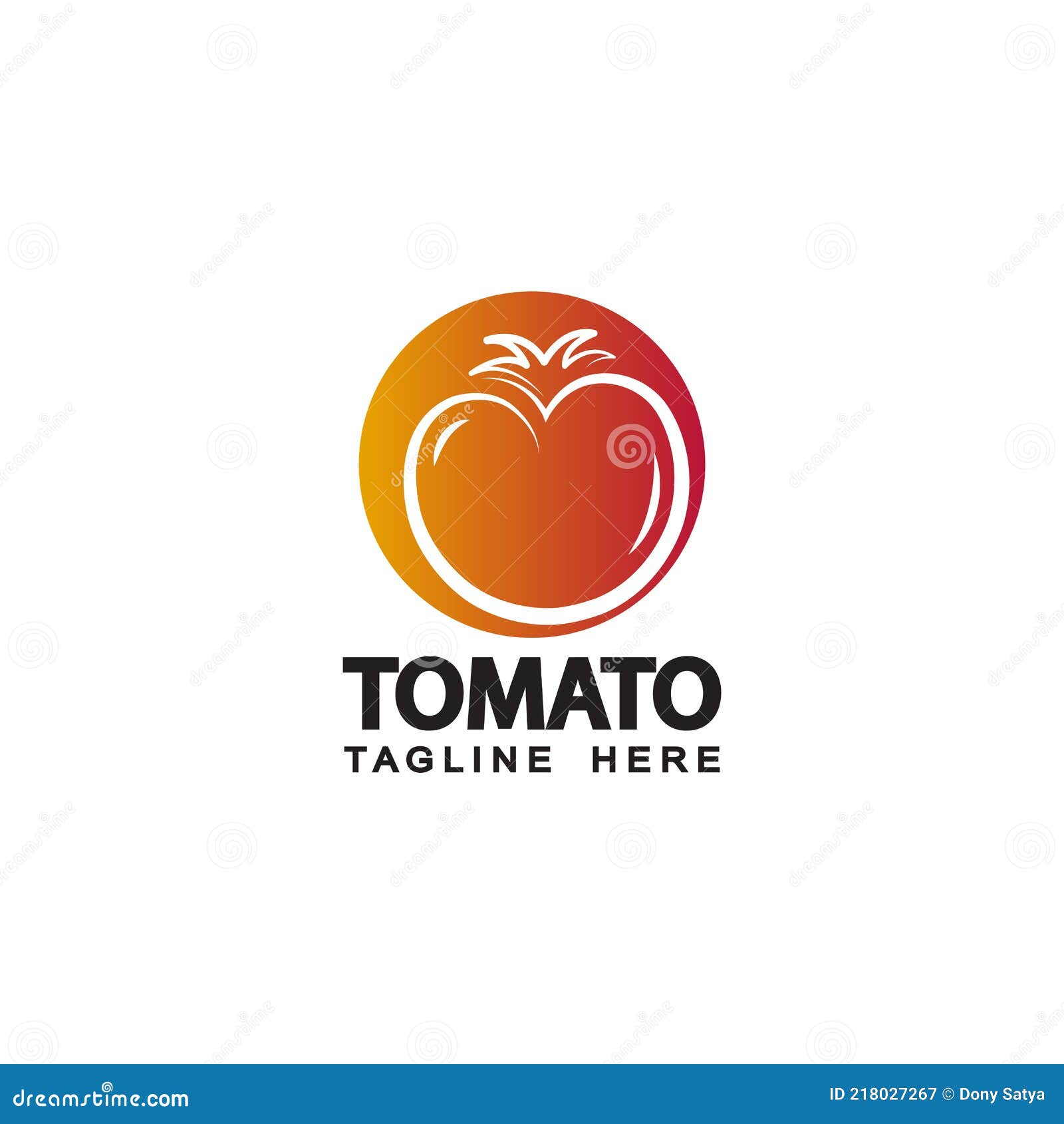 Tomato Logo Template Design Vector Stock Vector Illustration of