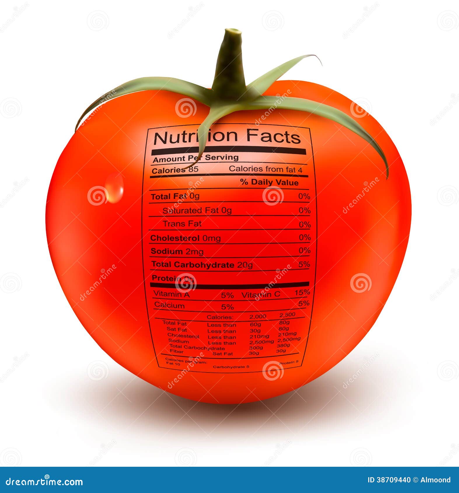 Tomato With A Nutrition Facts Label Vector Illustration CartoonDealer 38709440 tomato-nutrition-calories-carbs-protein-nutrition-facts-livofy