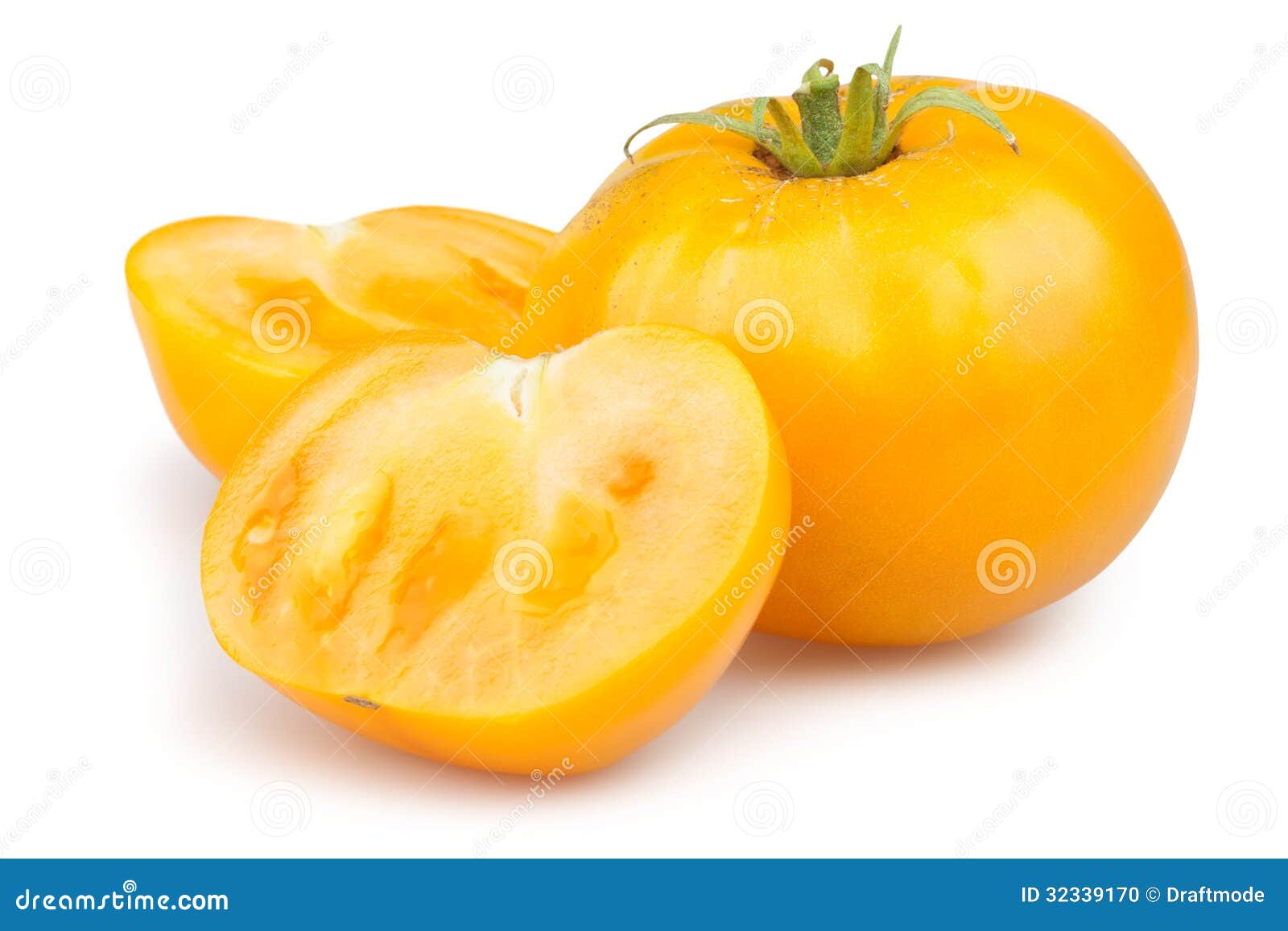Tomato orange cut stock photo. Image of food, delicious 32339170