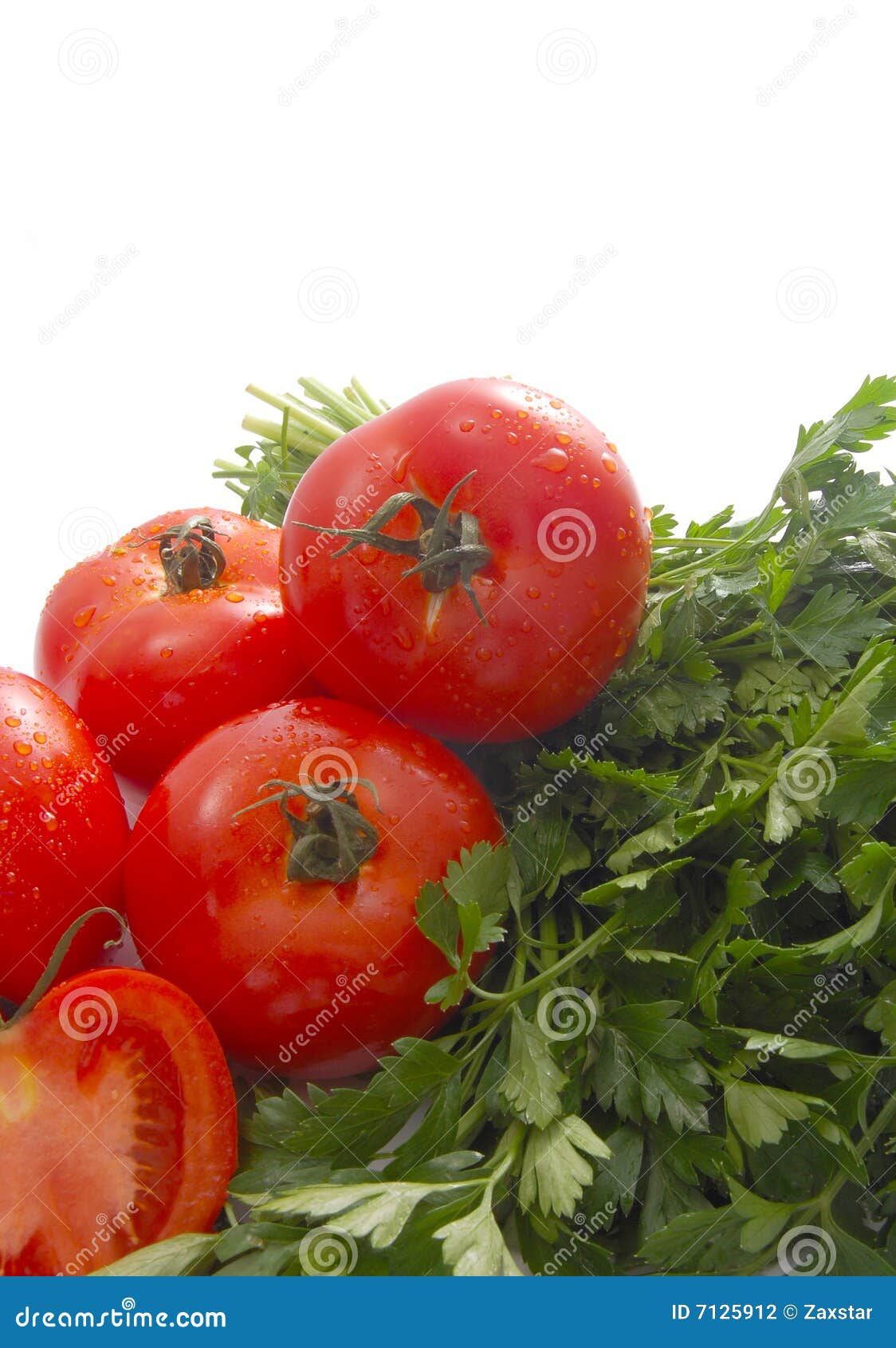 Tomato and Parsley stock photo. Image of farmers, stem 7125912