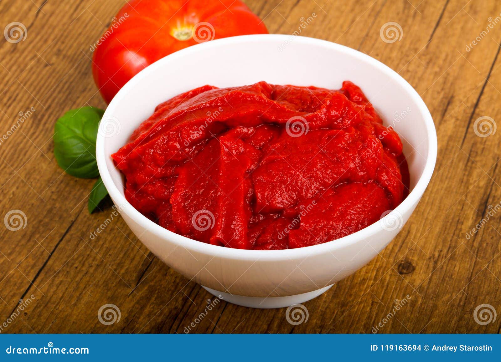 Tomato paste stock photo. Image of cooking, produce 119163694