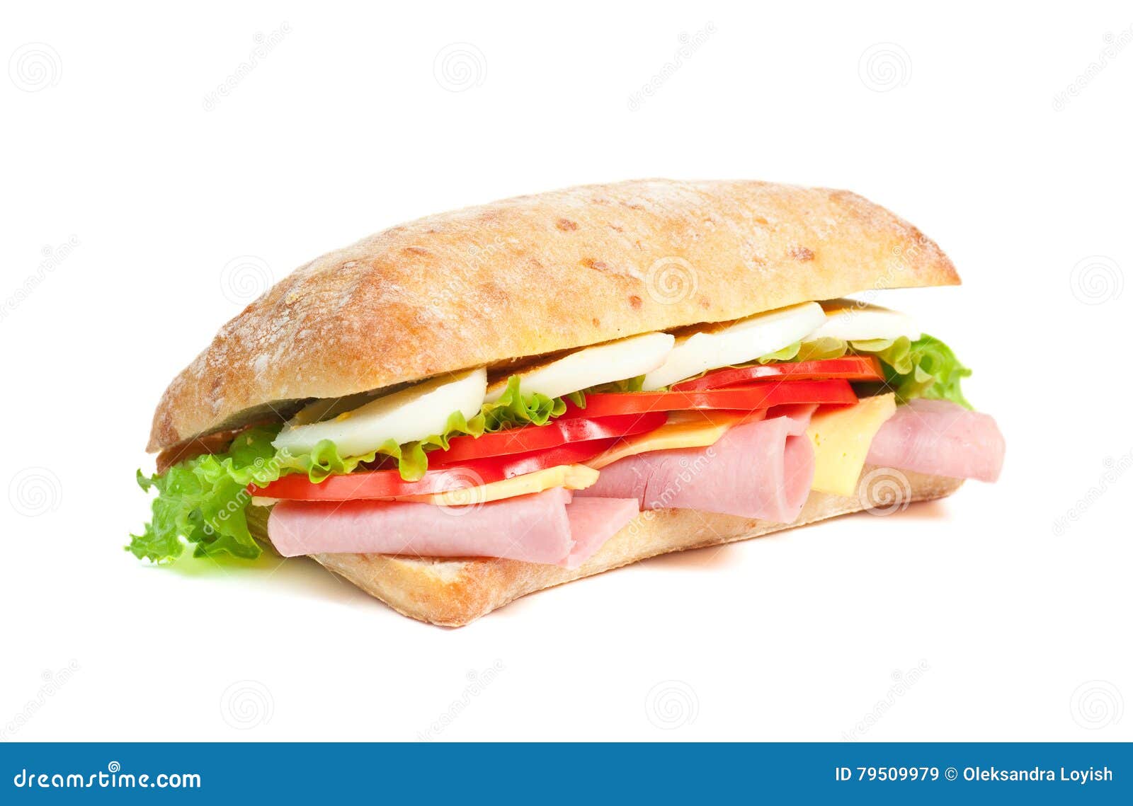 Tomato, Salami and Cheese Sandwich Stock Image Image of italian