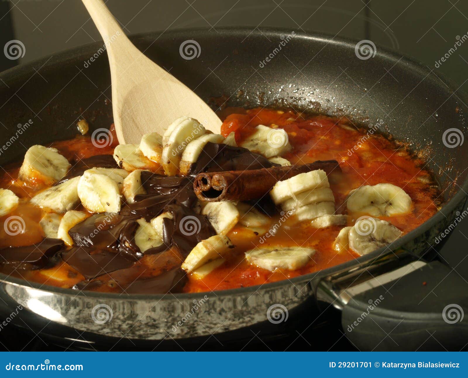 Tomato Sauce, Banana, Chocolate Stock Image Image of vietnamese