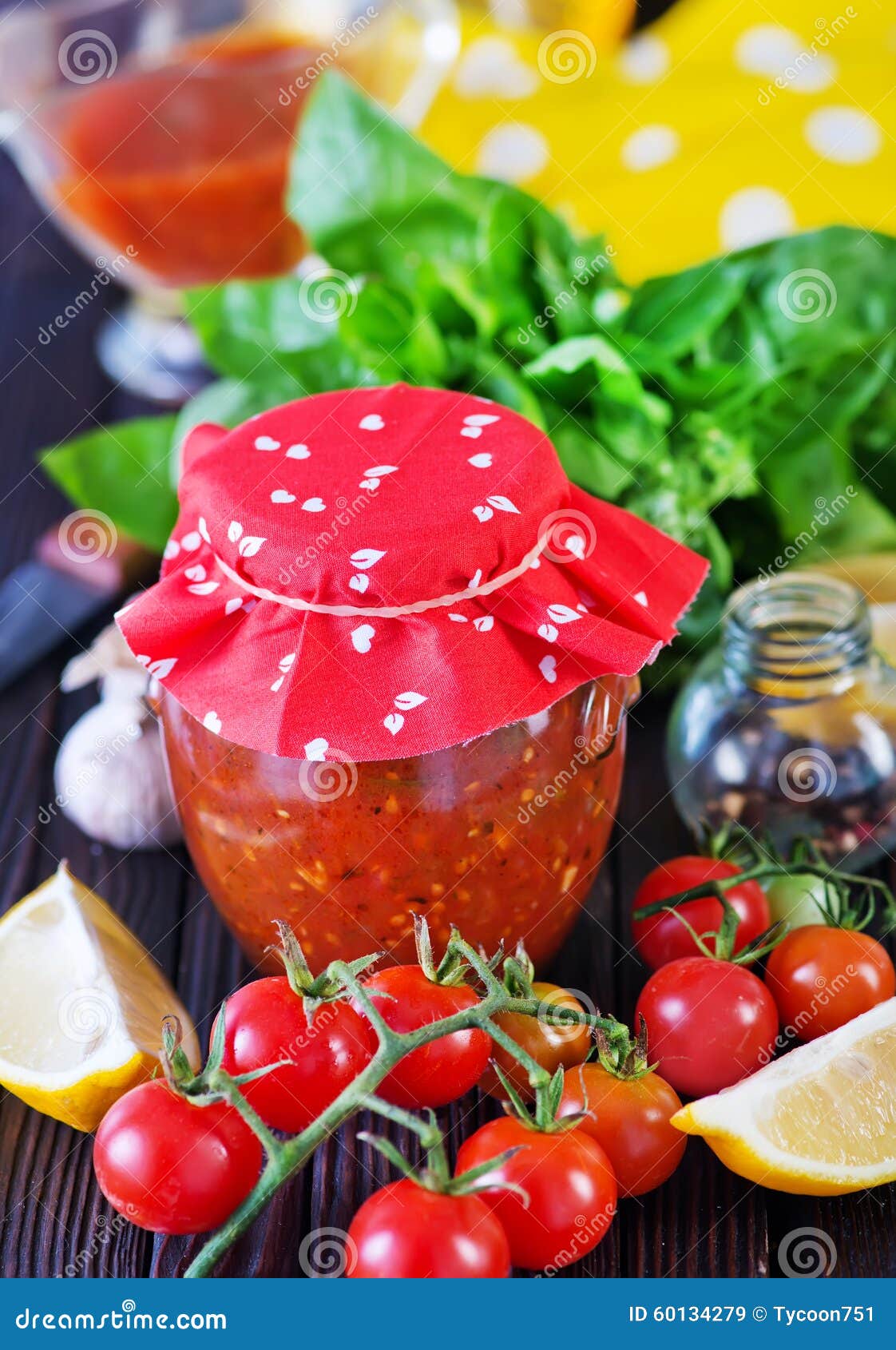 Tomato sauce stock image. Image of cuisine, nature, healthy 60134279