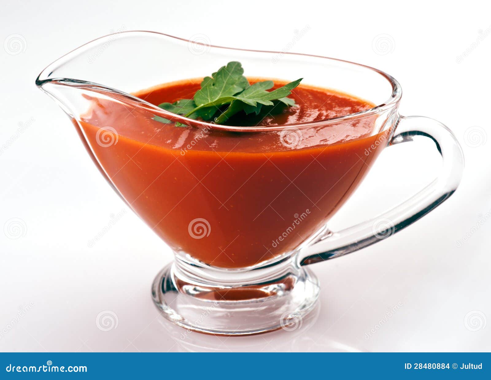 Tomato sauce in bowl stock photo. Image of tomato, fresh 28480884
