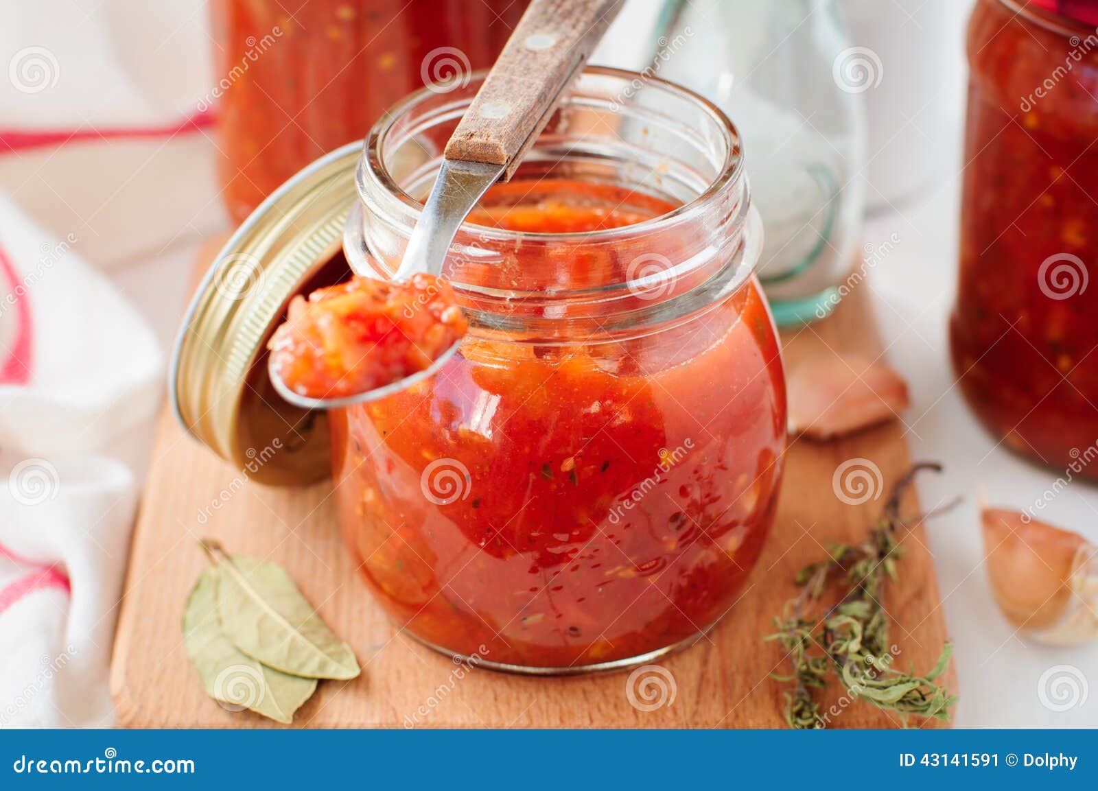 Tomato Sauce, Canned Marinara Preserves Stock Image Image of ketchup, product 43141591