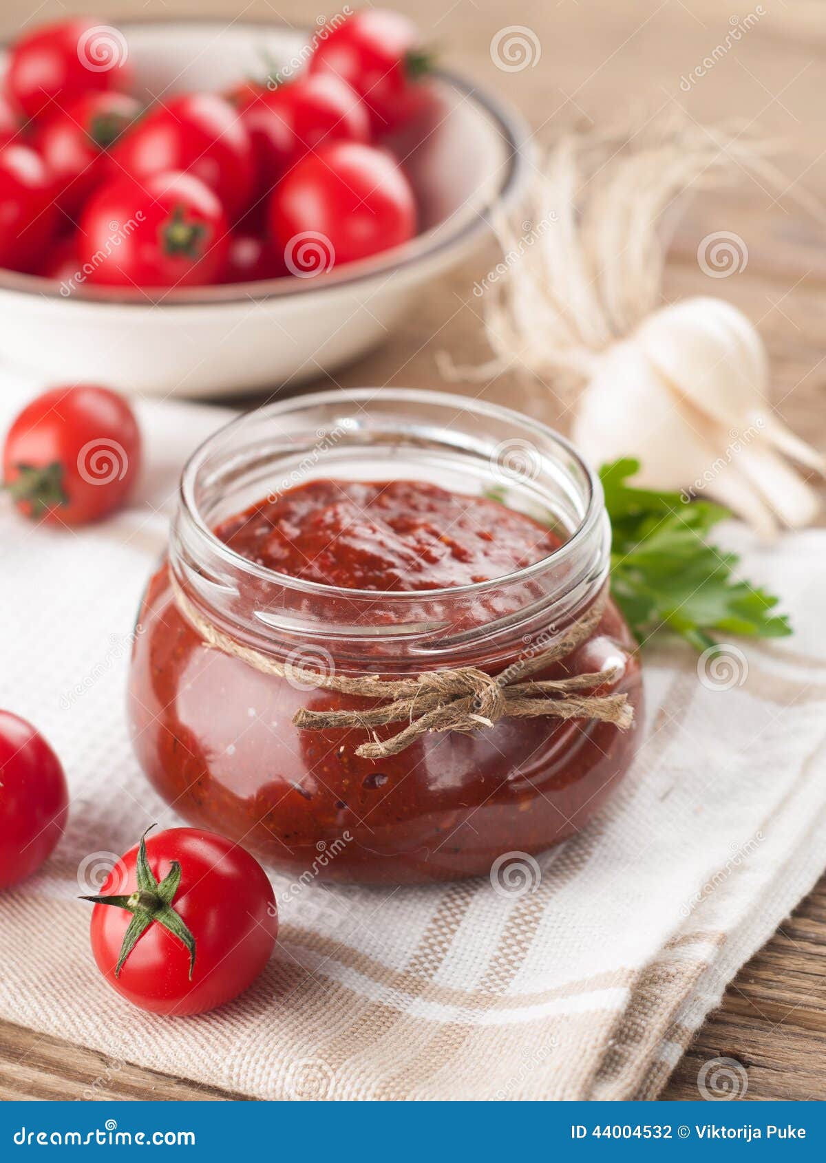 Tomato sauce (jam) stock photo. Image of fruit, ingredient 44004532