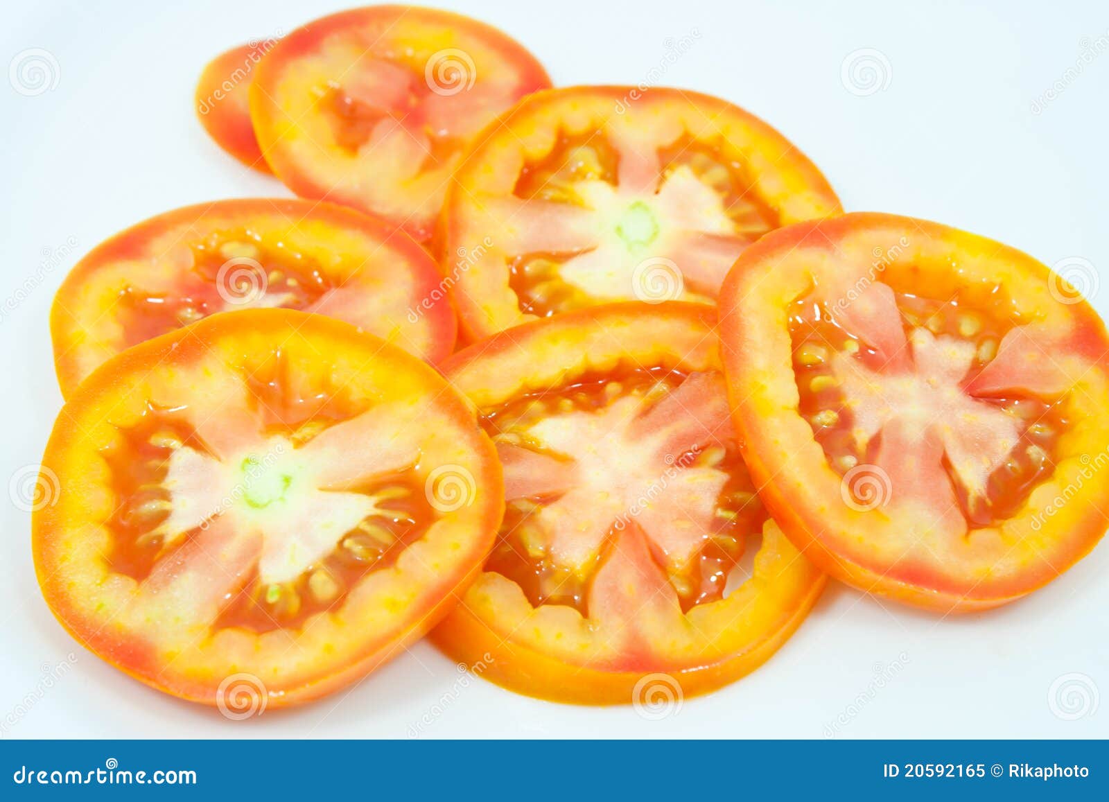 Tomato slice stock image. Image of juicy, nutrition, diet 20592165