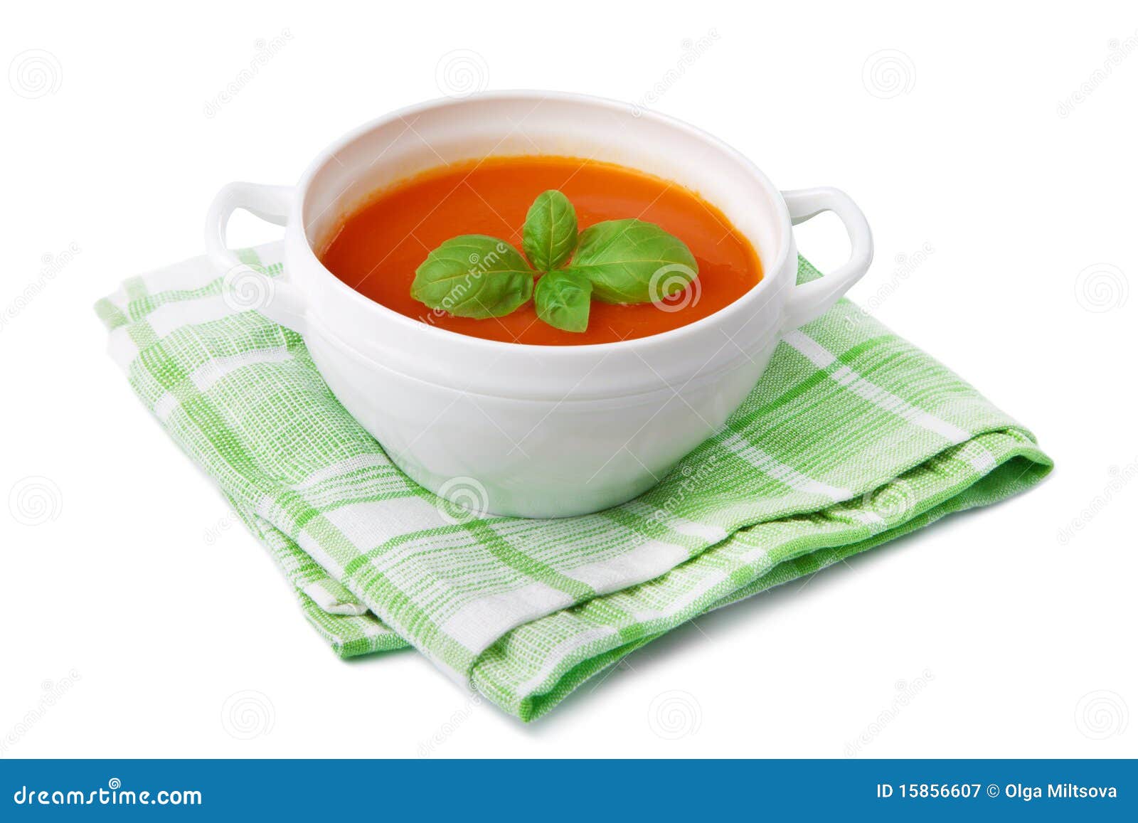 Tomato soup isolated stock image. Image of plate, liquid - 15856607