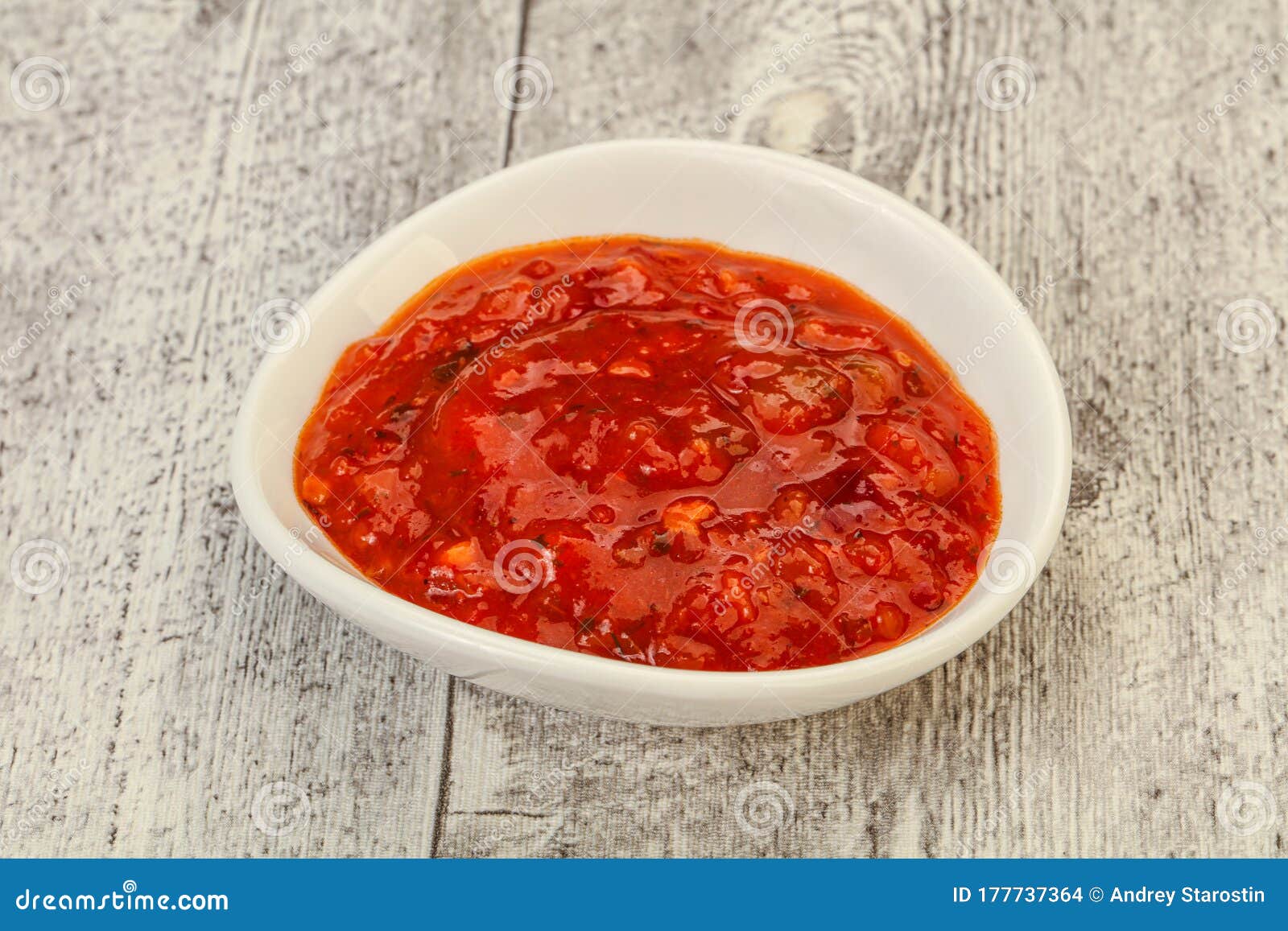 Tomato Spicy Sauce in the Bowl Stock Photo Image of ingredient, food