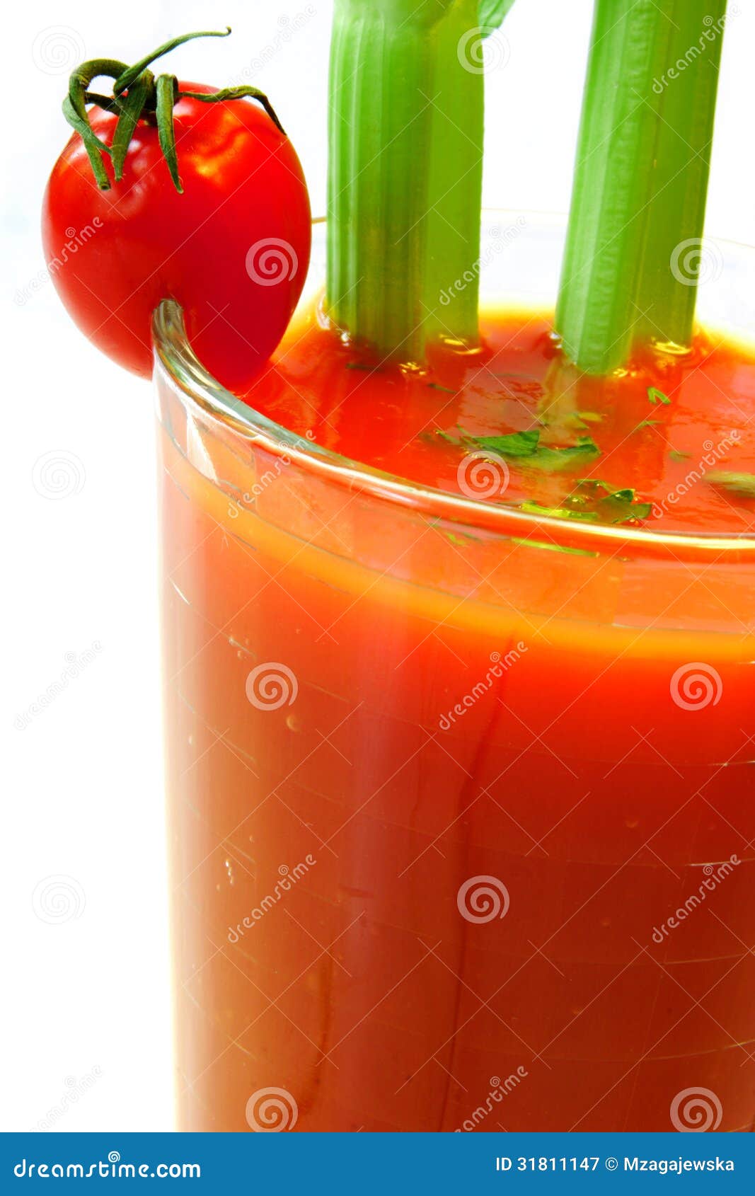 Tomato vegetable cocktail stock image. Image of leaves 31811147