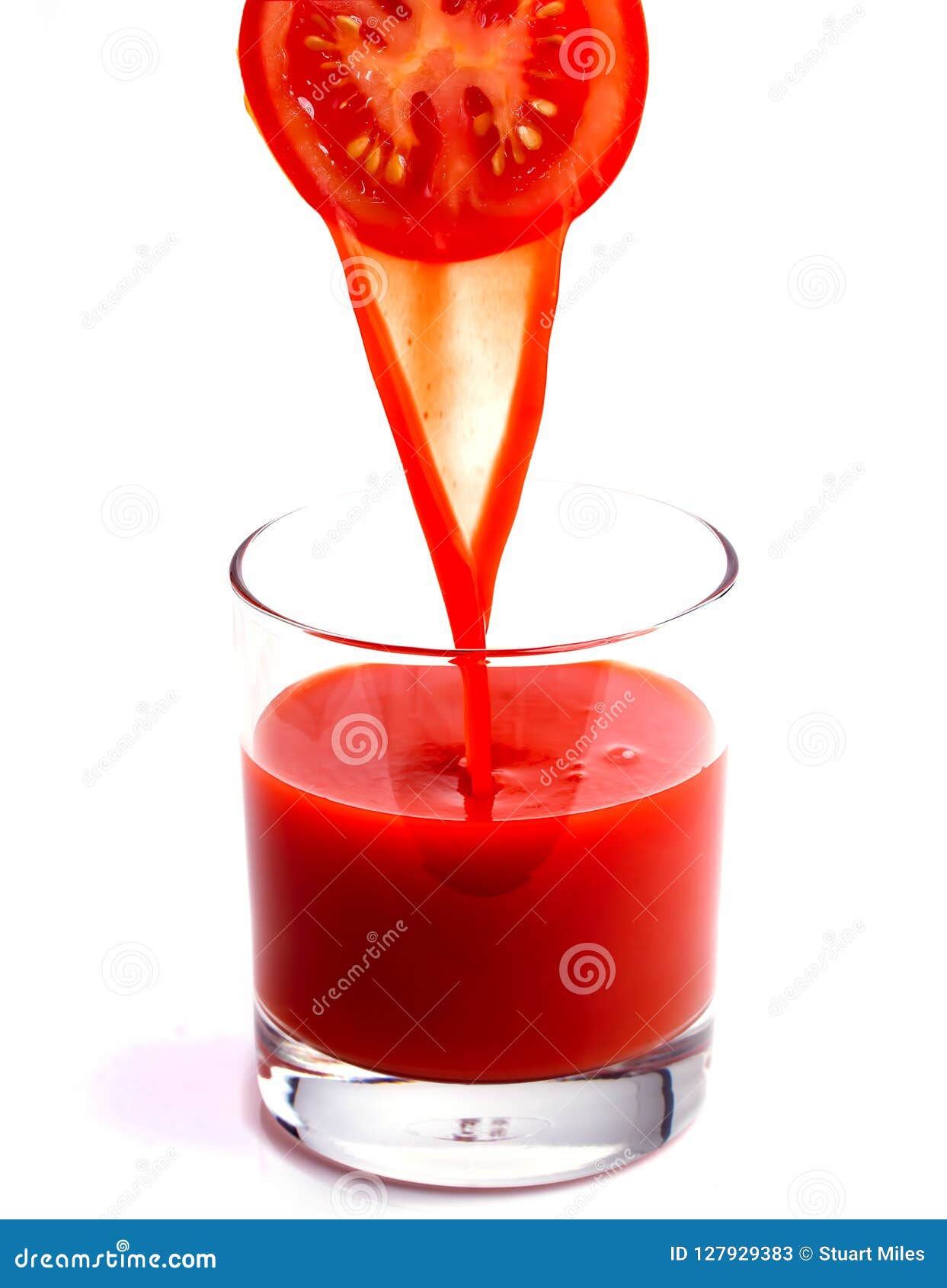Tomato Vegetable Juice Means Drinks Refreshments and Refresh Stock