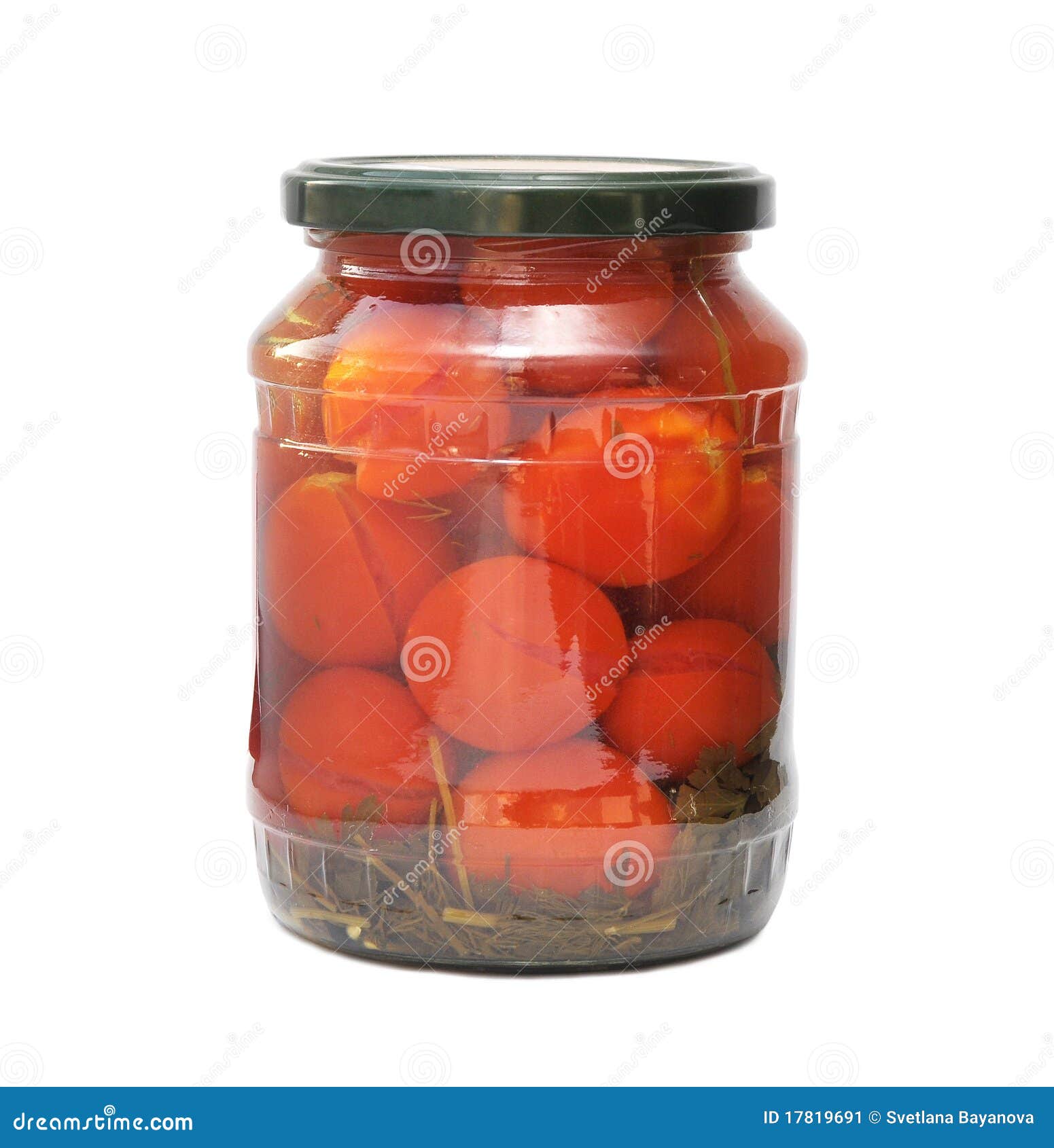 Tomatoes Canned in Glass Jars Stock Image Image of pickled, pepper
