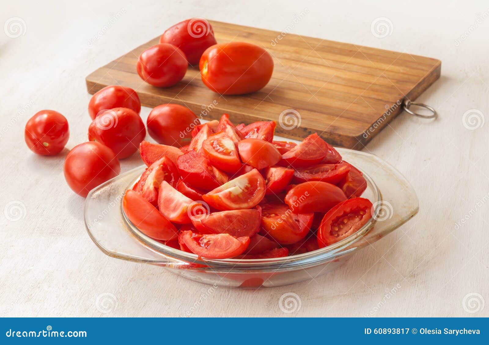 Tomatoes on the Kitchen Table Stock Image Image of love, homemade