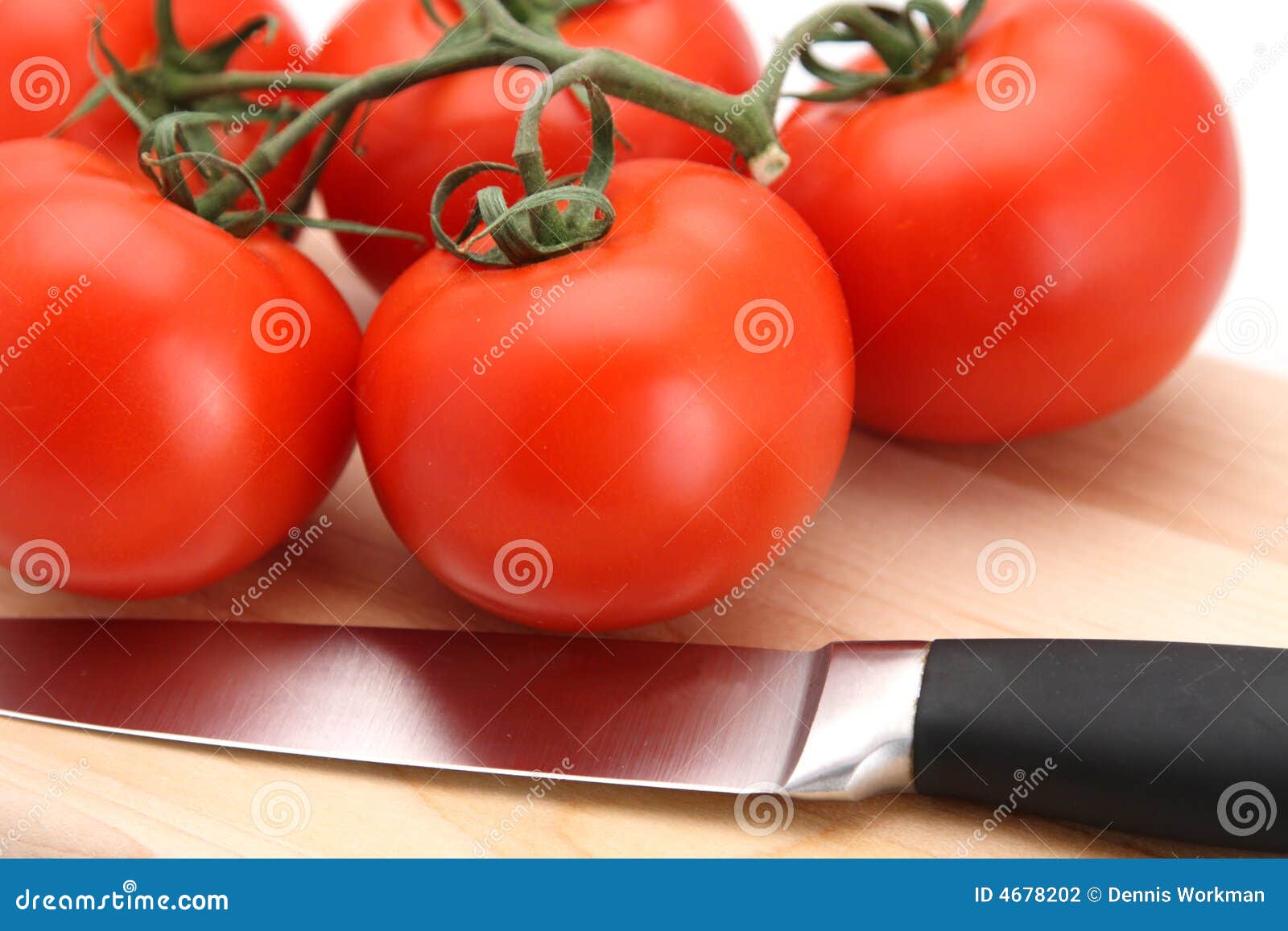 Tomatoes and Knife stock photo. Image of bright, griculture 4678202