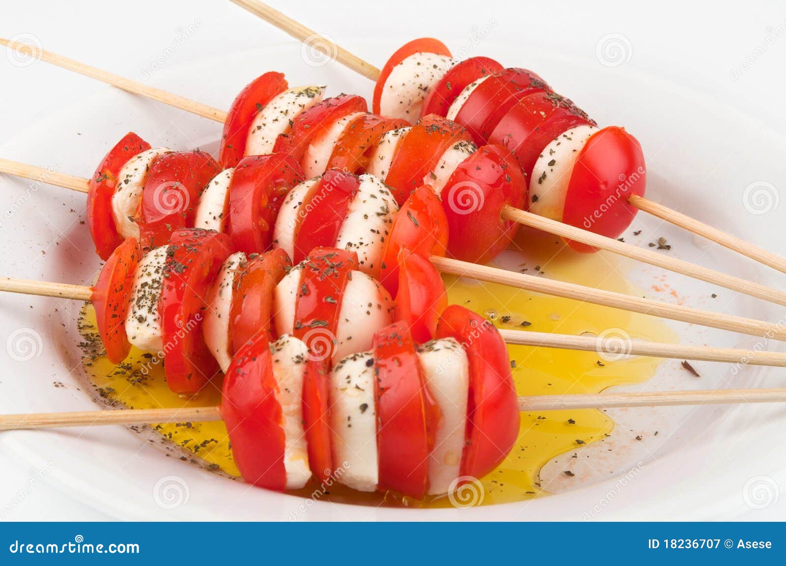 Tomatoes, Mozzarella and Olive Oil Stock Image Image of danish