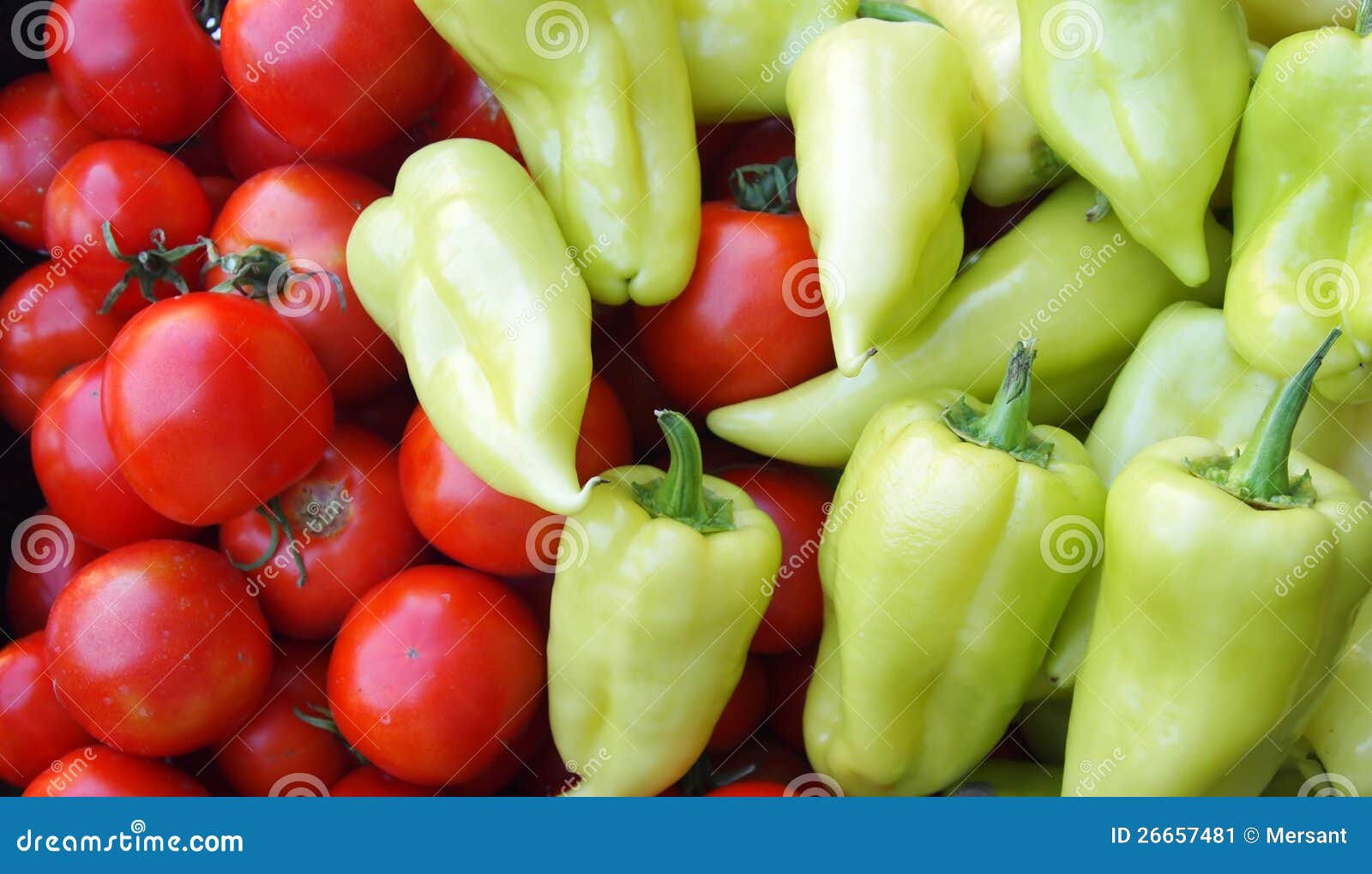 Tomatoes and paprikas stock image. Image of vitamin, fruit 26657481