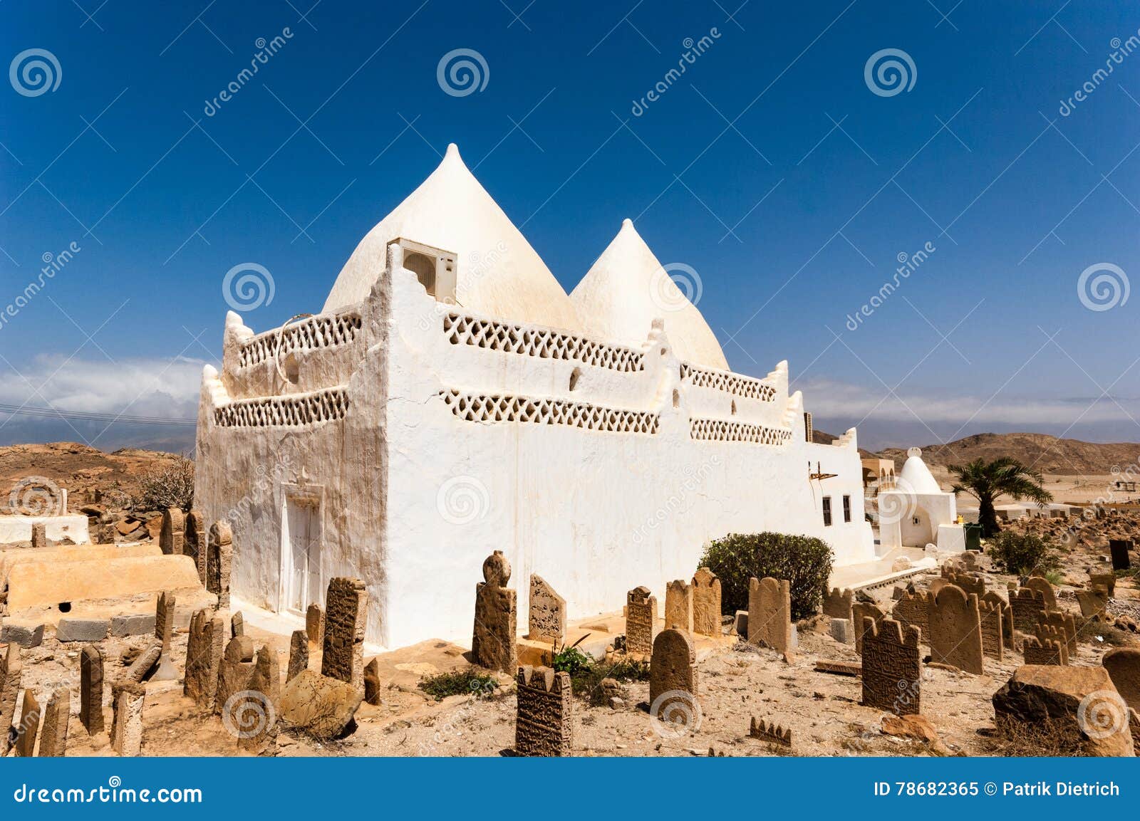 Tomb Of Bin Ali Salalah Mirbat Oman Stock Image Image Of Sand