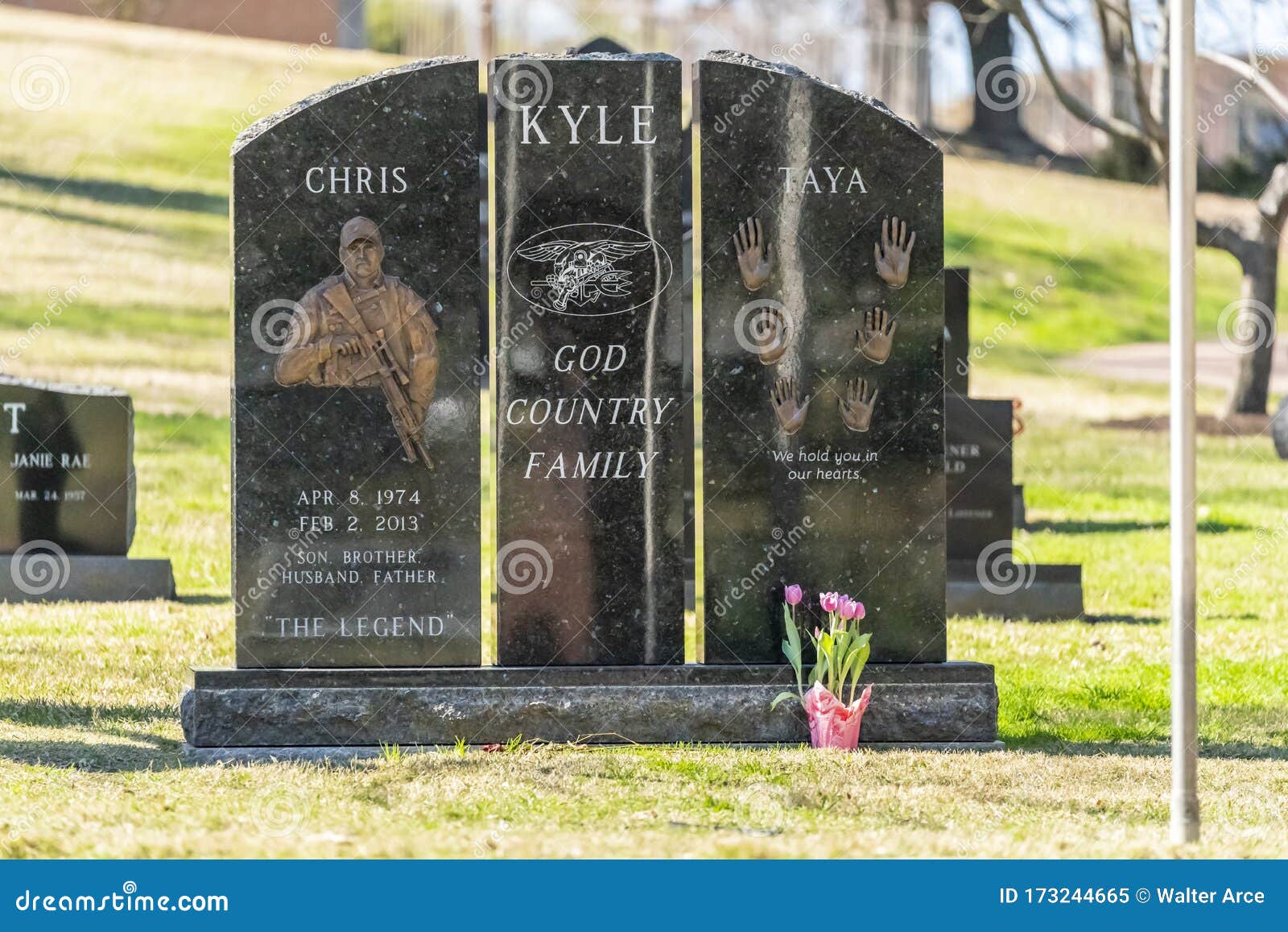 Tomb of Chris Kyle, American Sniper Editorial Image Image of command