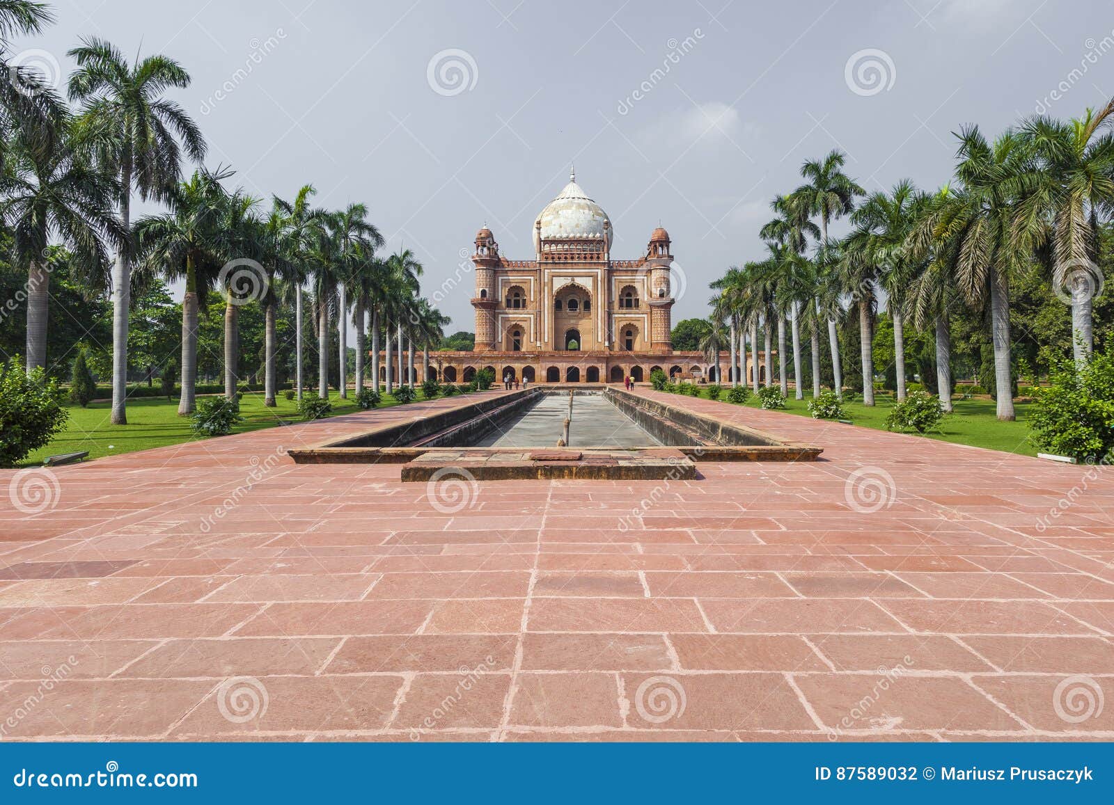 tomb of safdarjung in new delhi, india. it was built in 1754 in