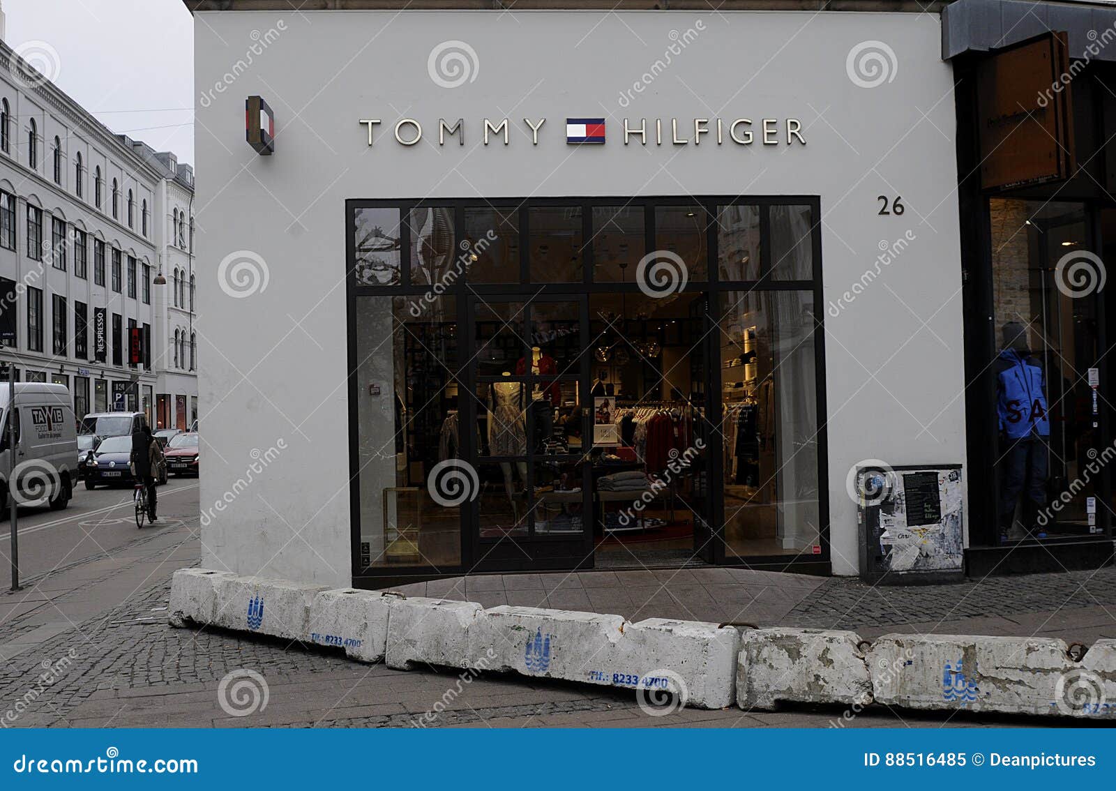 TOMMY HILFIGER STORE editorial image. Image of danmark - 88516485