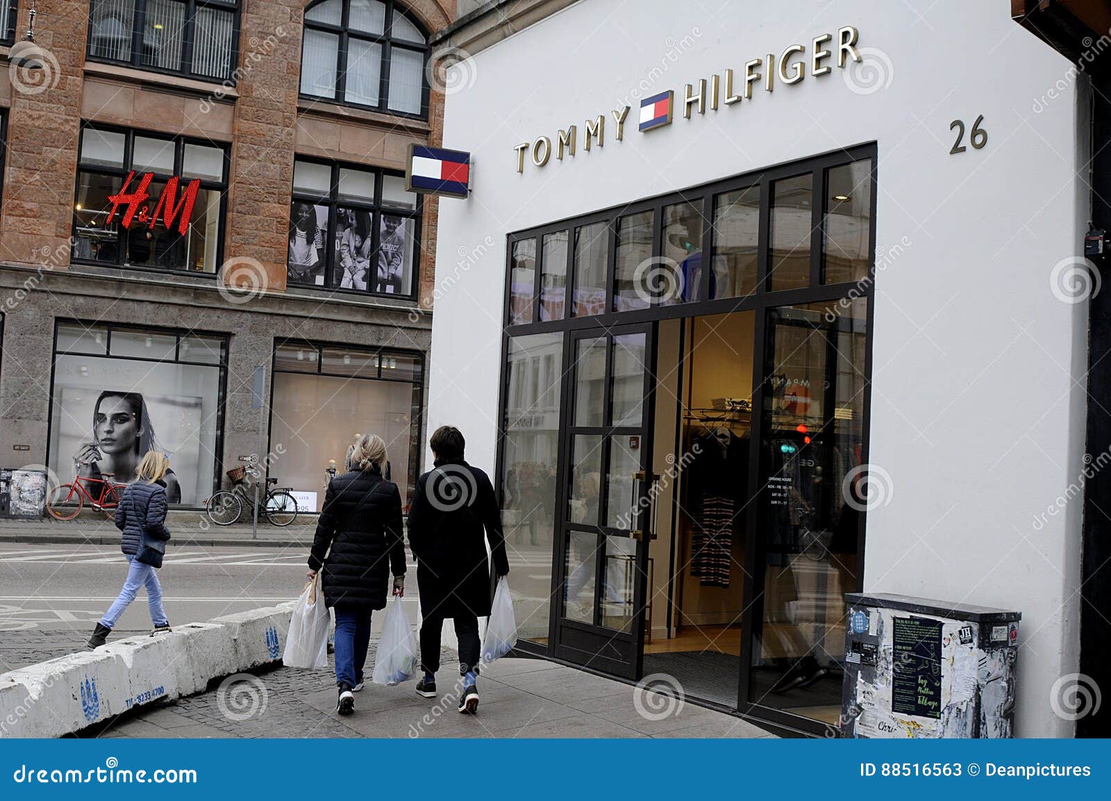 HILFIGER STORE editorial stock Image of - 88516563