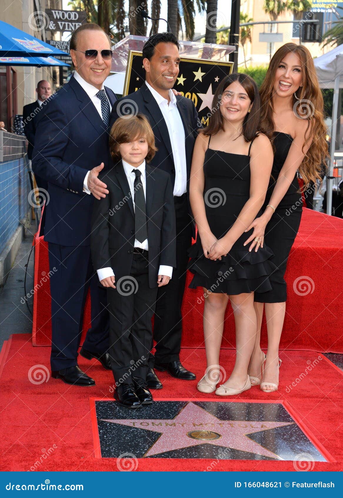 Tommy Mottola, Thalia Mottola, Michael Mottola & Family Editorial Photo