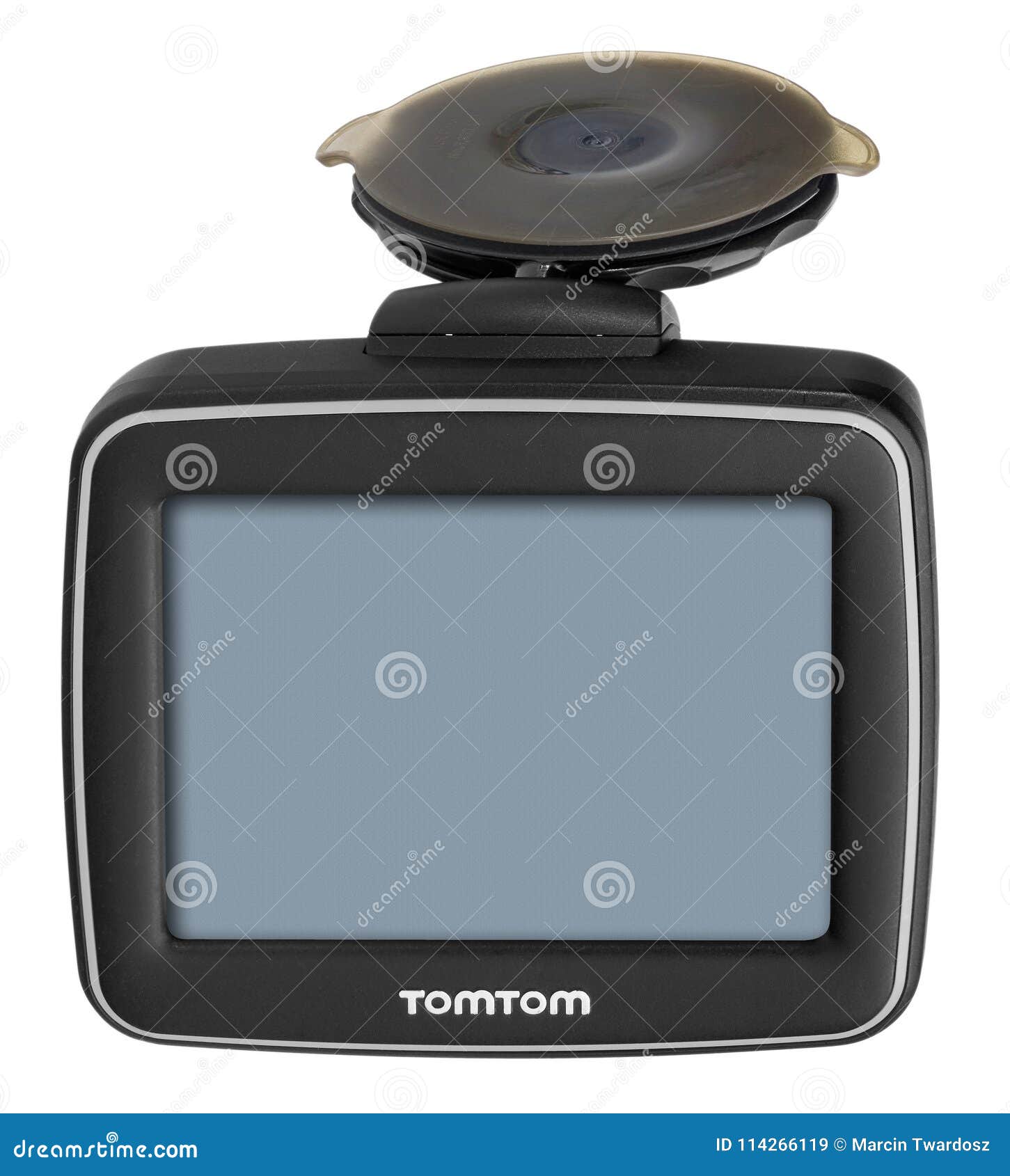 TomTom GPS Car Navigation With Handle. Black Electronic Map Devi