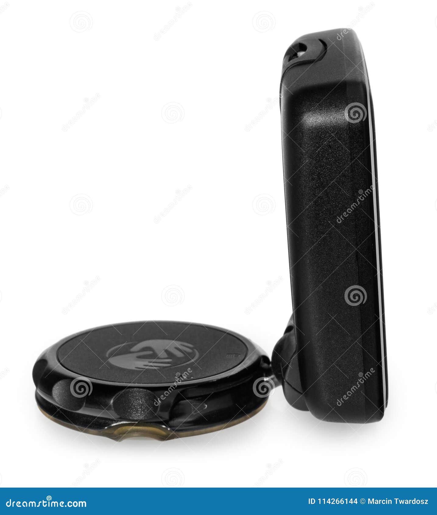 TomTom GPS Car Navigation with Handle. Black Electronic Map Devi