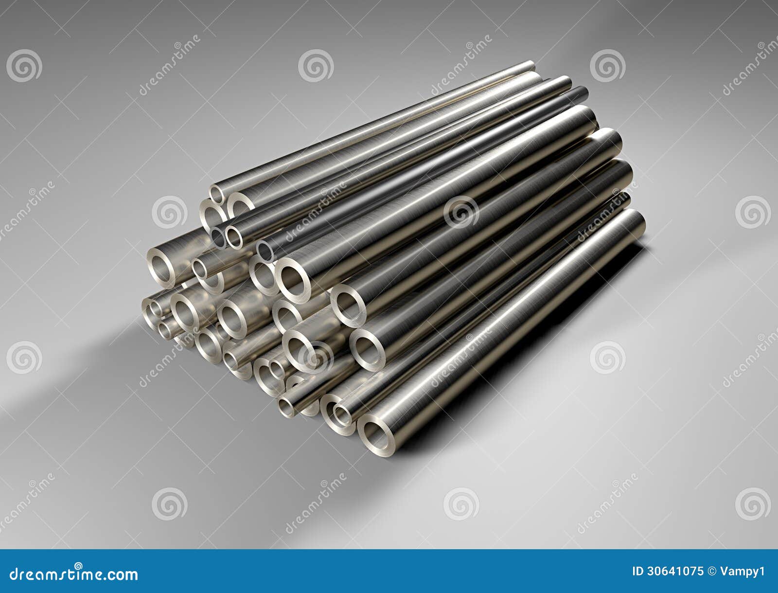 Tondini Di Ferro Del Metallo Illustrazione di Stock - Illustrazione di  tubi, produzione: 30641075